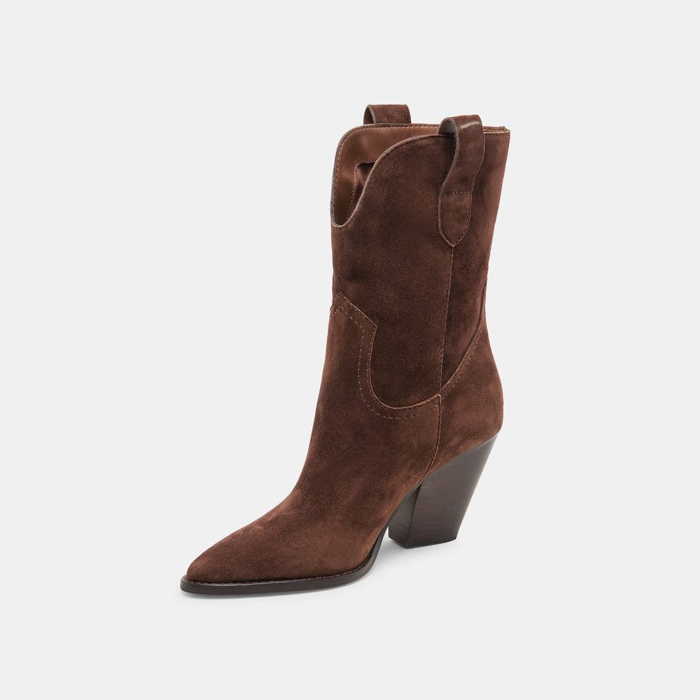Dolce Vita SHOES | JESSEY BOOTS DK BROWN SUEDE
 – Dolce Vita