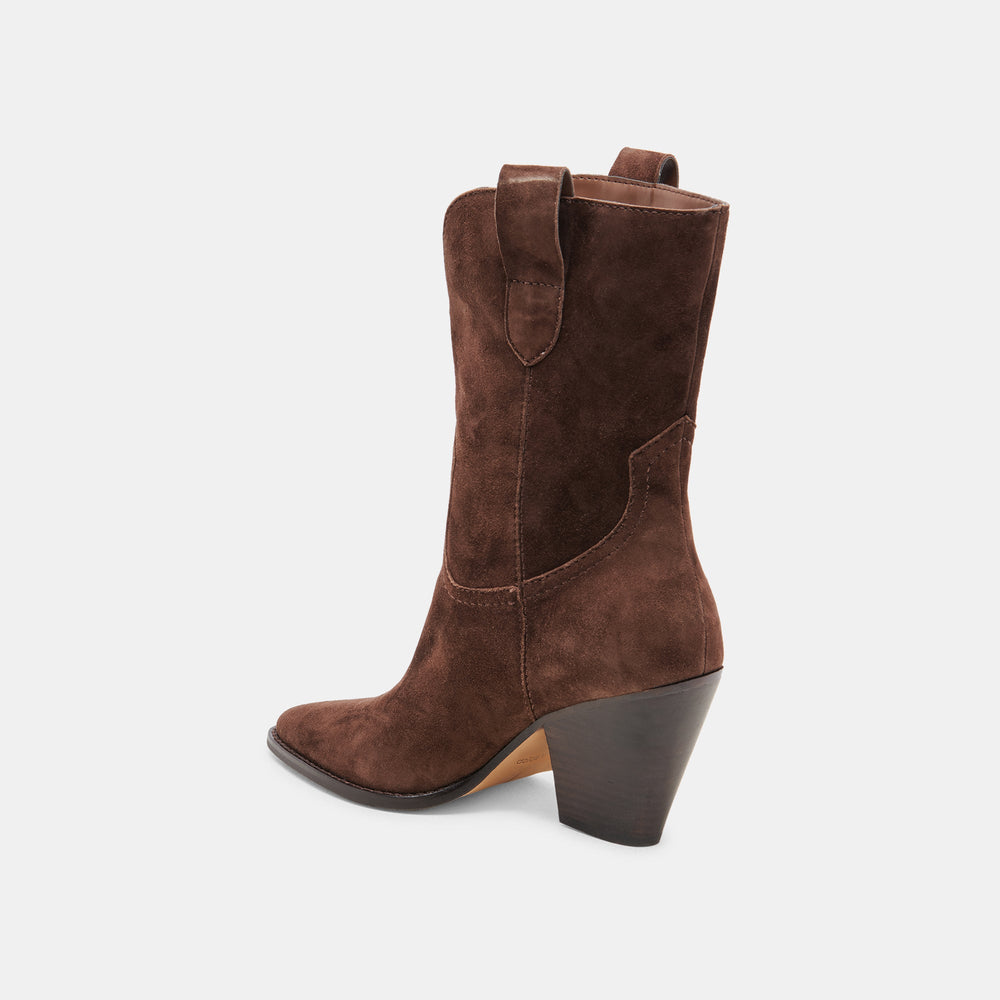 Dolce Vita SHOES | JESSEY BOOTS DK BROWN SUEDE
 – Dolce Vita