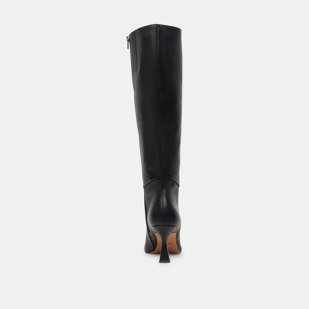 Dolce Vita SHOES | Gyra Black Leather Boots