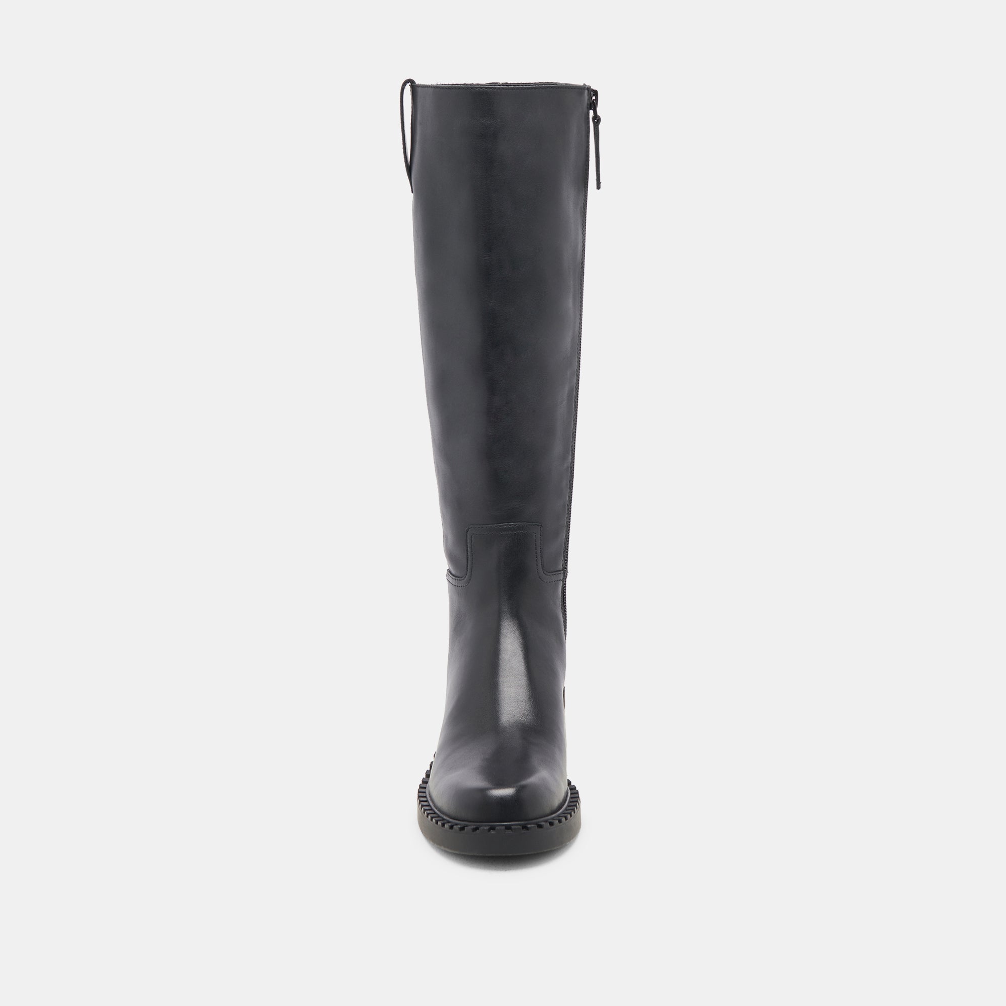 Dolce Vita SHOES | Glory H2O Waterproof Black Leather Wide Calf Boots