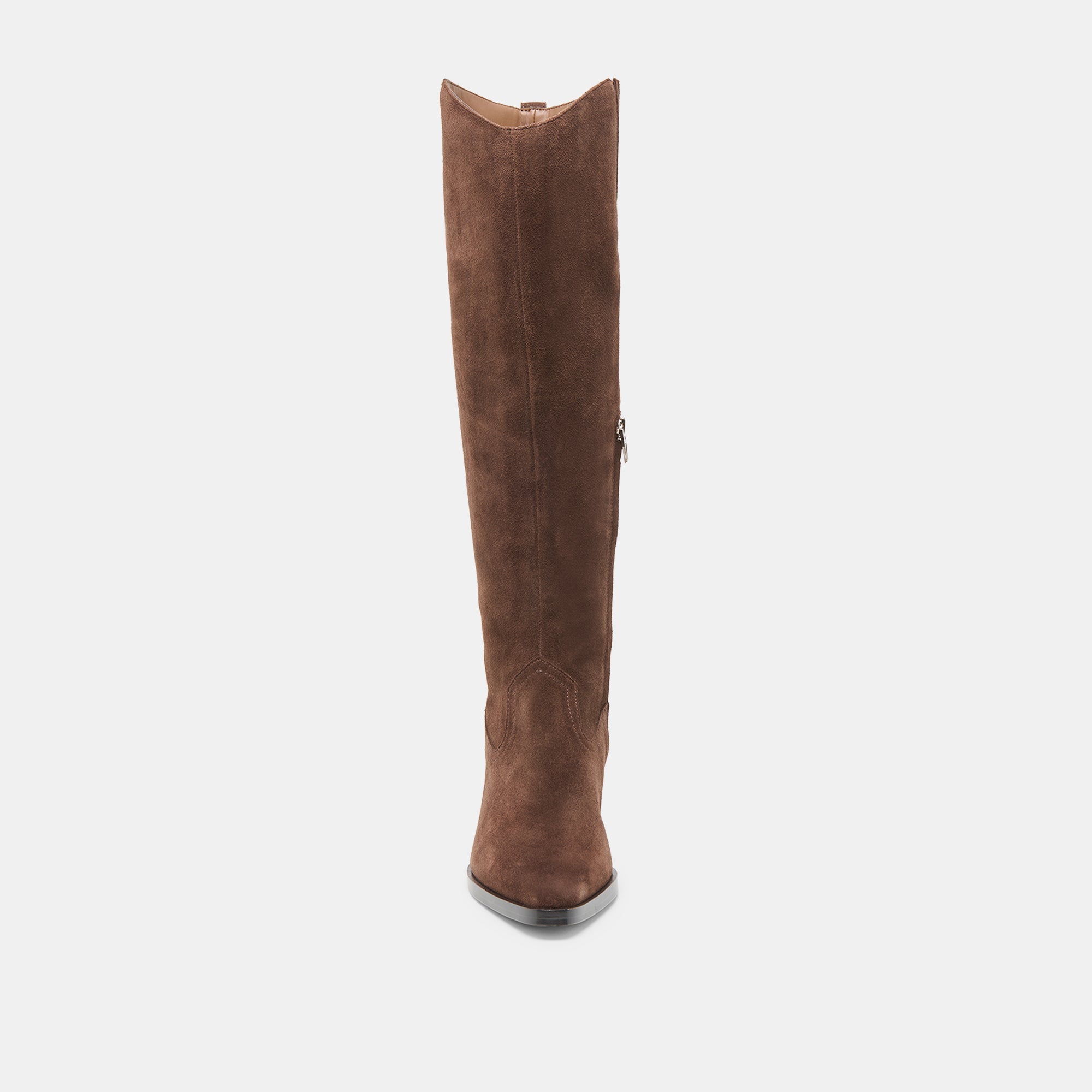 Dolce Vita SHOES | Virona H2O Waterproof Dk Brown Suede Wide Calf Boots