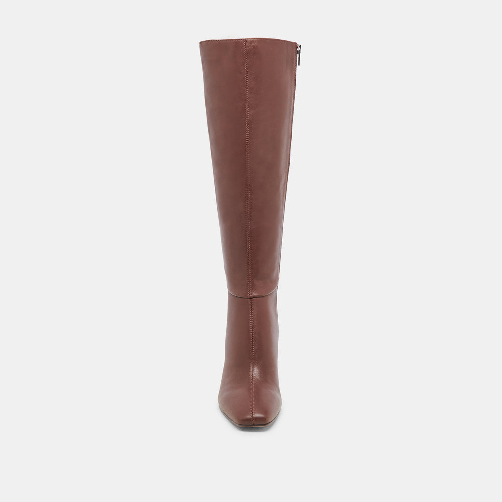Dolce Vita SHOES | GYRA WIDE CALF BOOTS CHOCOLATE LEATHER
 – Dolce Vita