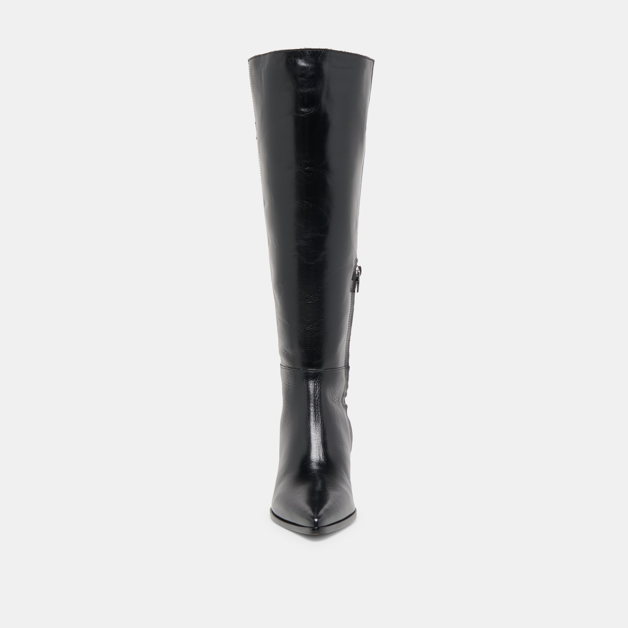 Dolce Vita SHOES | Kirson Black Leather Wide Calf Boots