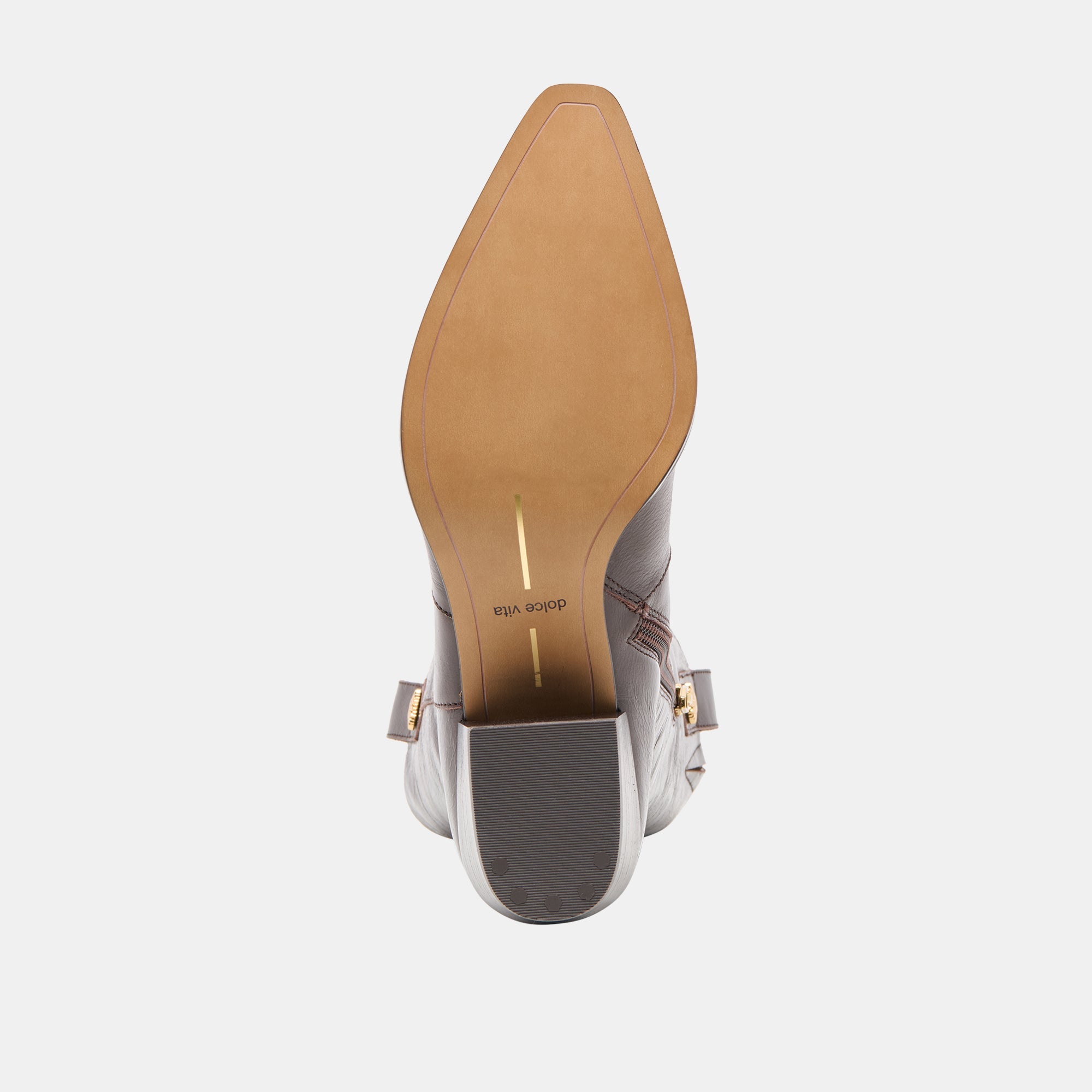 Dolce Vita SHOES | Vern Chocolate Leather Wide Calf Boots