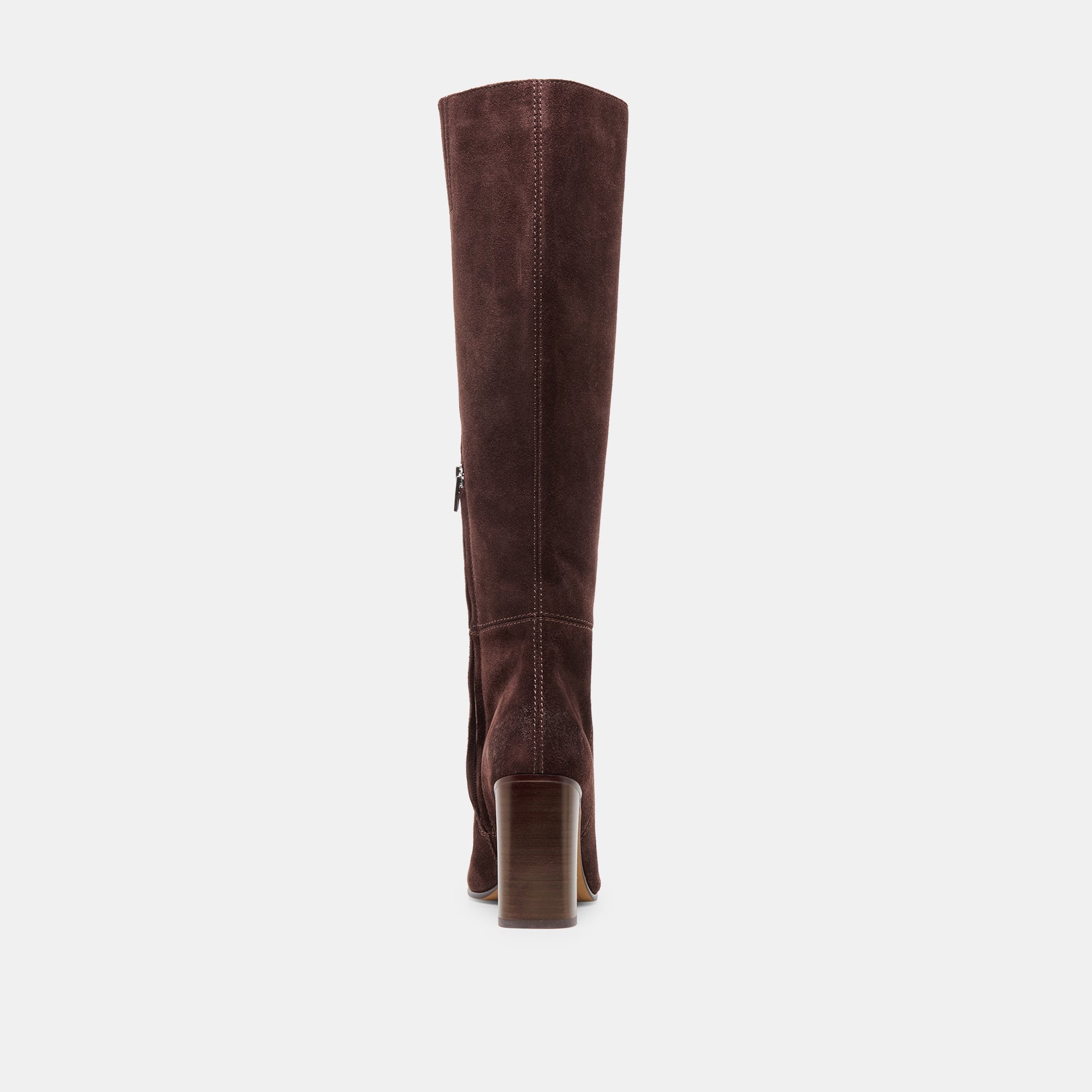 Dolce Vita SHOES | Hudsin Wide Calf Mahogany Suede Boots