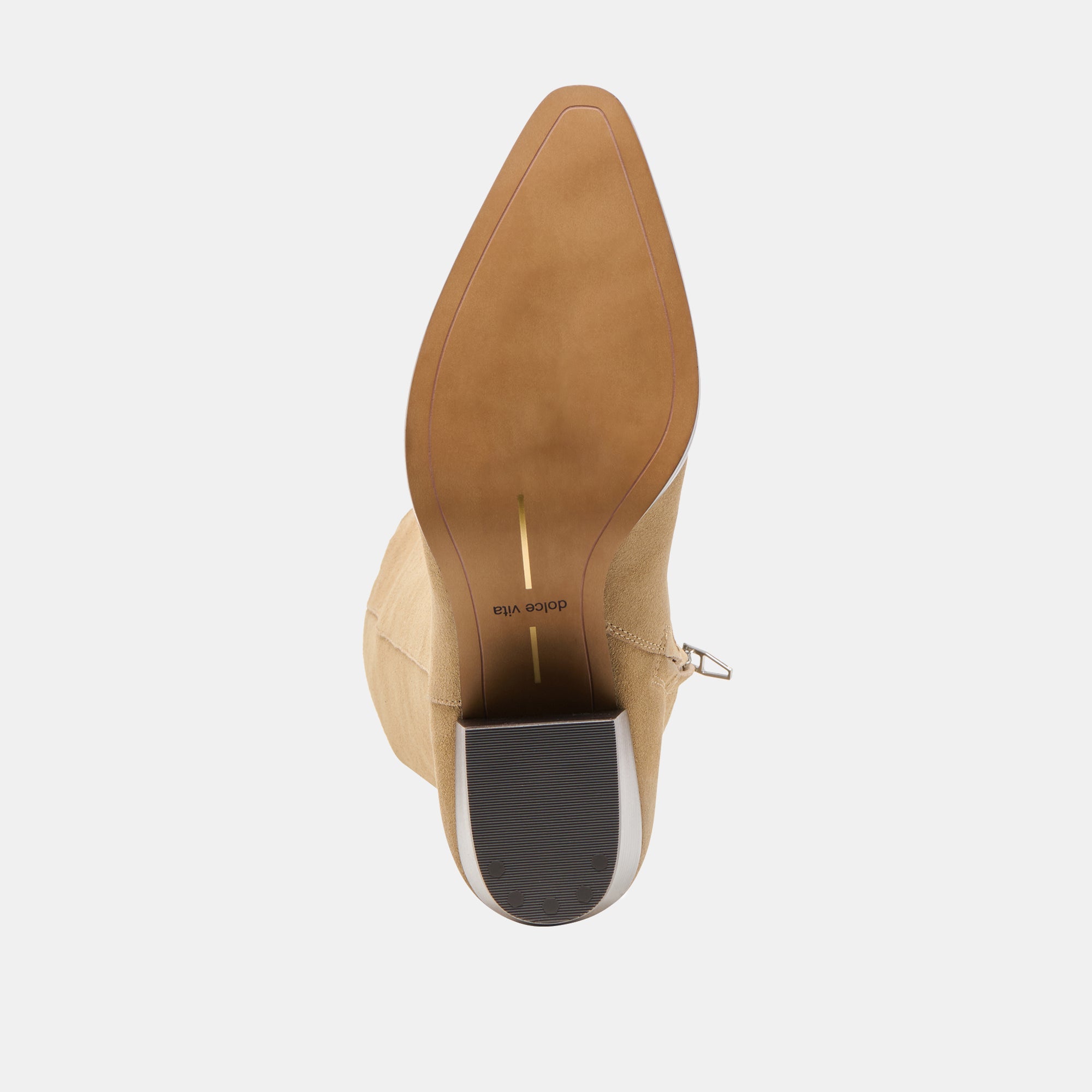 Dolce Vita SHOES | Virona H2O Waterproof Dk Taupe Suede Wide Calf Boots