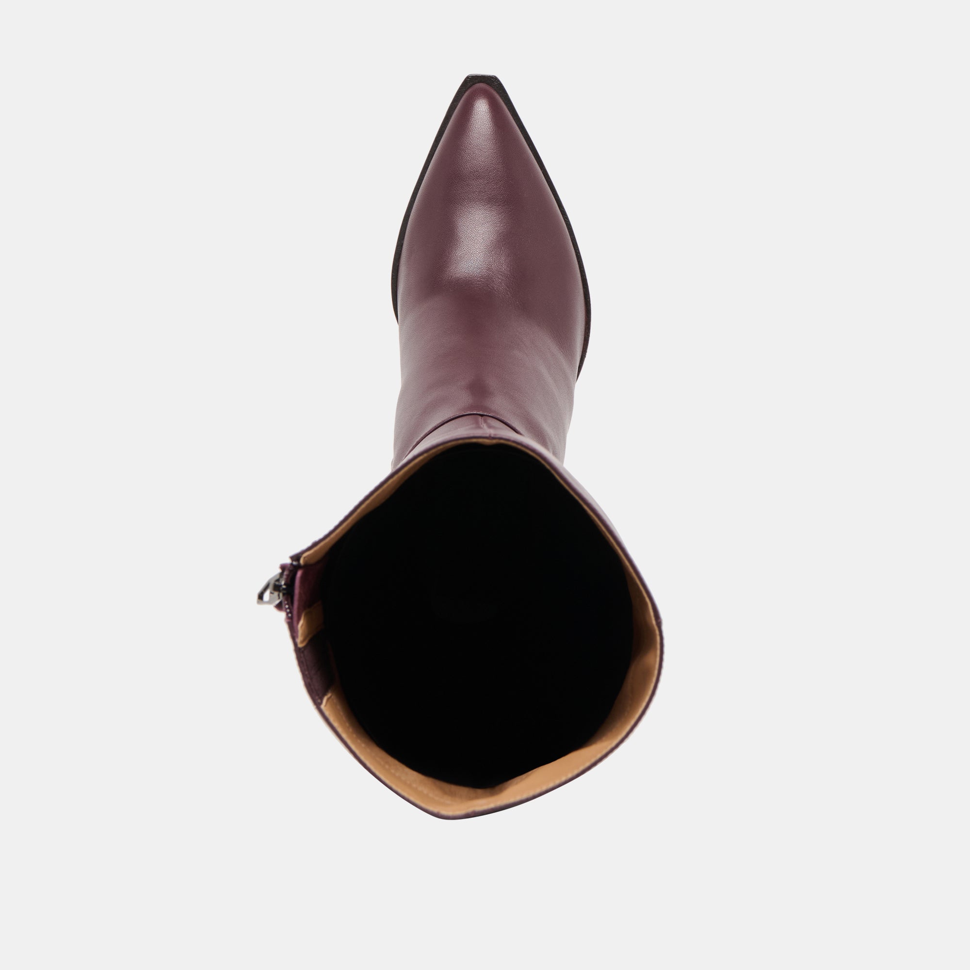 Dolce Vita SHOES | Auggie Wine Leather Wide Calf Boots