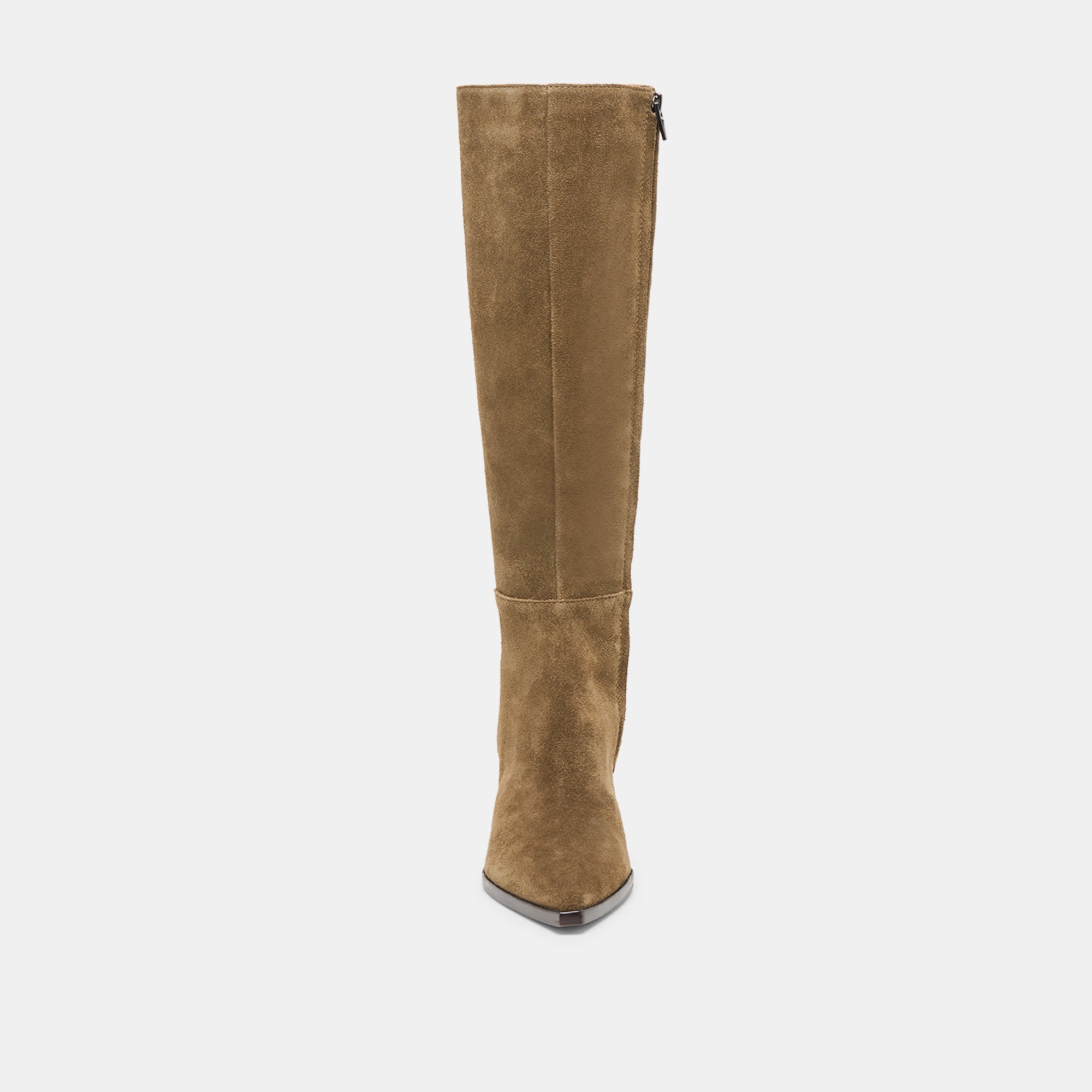 Dolce Vita SHOES | Auggie Olive Suede Wide Calf Boots