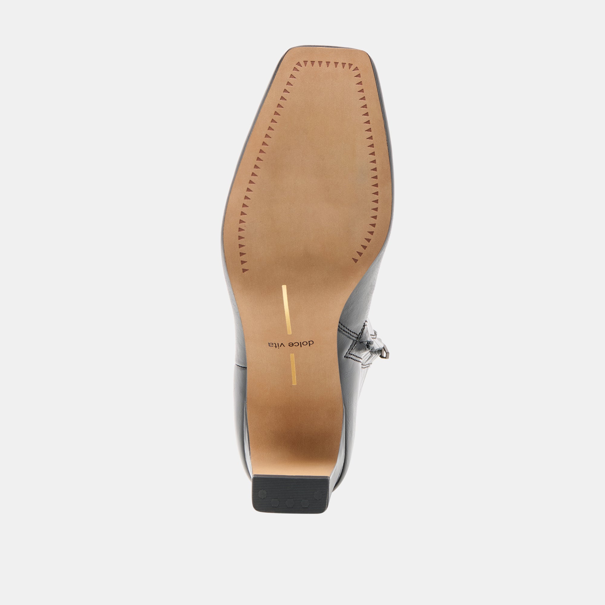 Dolce Vita SHOES | Riggs Wide Calf Black Leather Boots