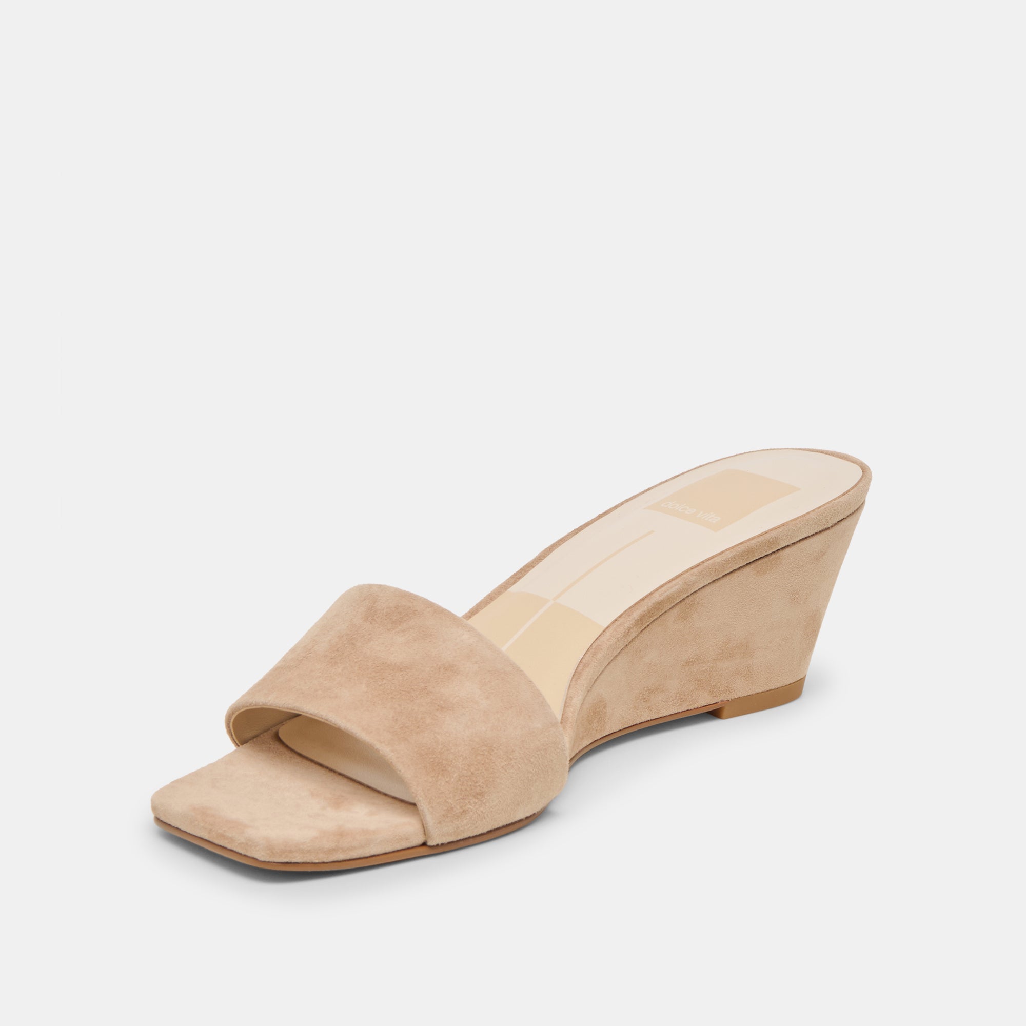 Dolce Vita SHOES | Qaily Camel Suede Wedges