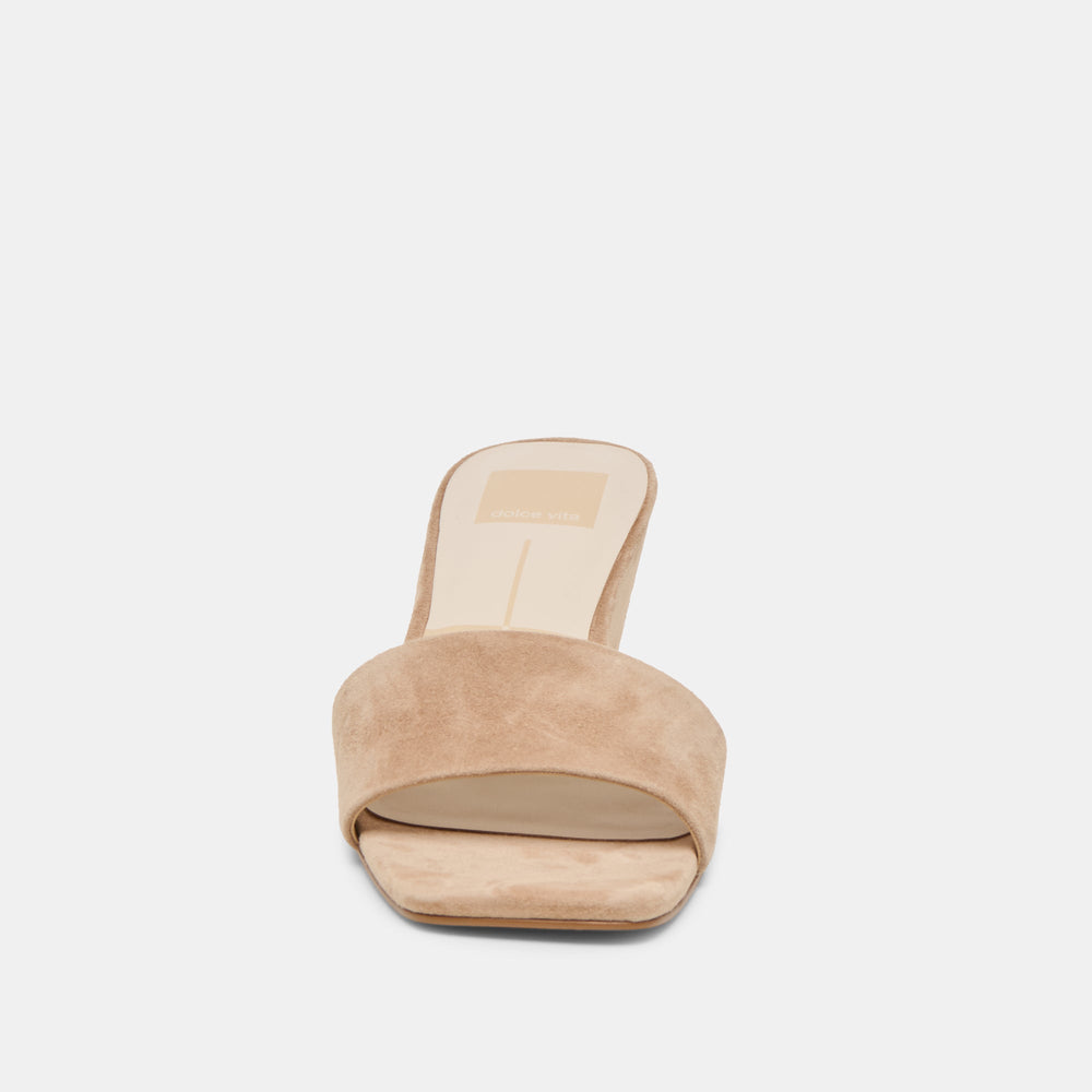 Dolce Vita SHOES | Qaily Camel Suede Wedges