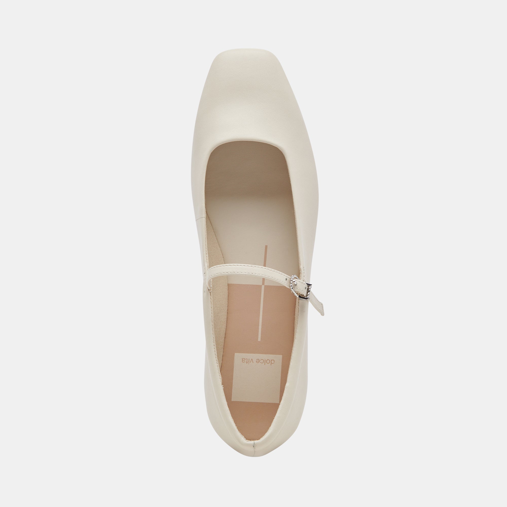 Dolce Vita SHOES | Reyes Ivory Leather Ballet Flats