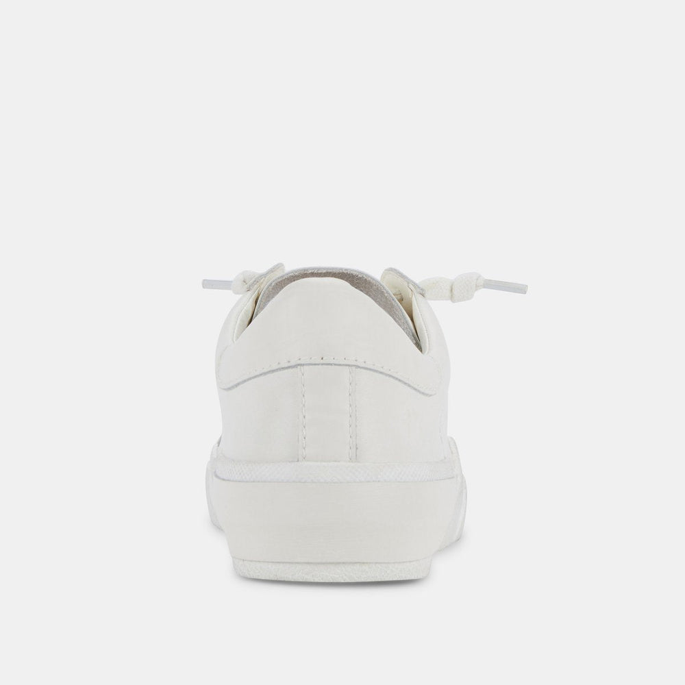 Dolce Vita SHOES | Zina 306 Sneakers White Recycled Leather | White Leather Sneakers
 – Dolce Vita