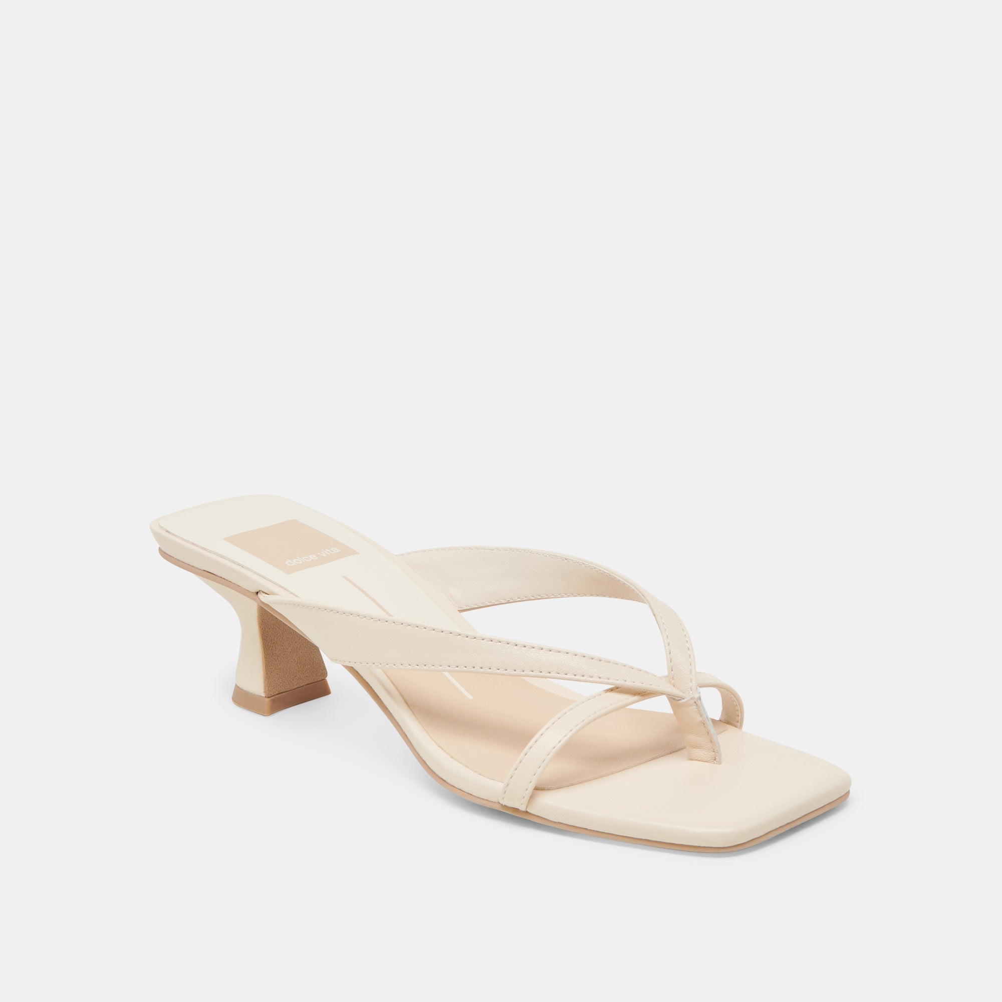 Dolce Vita SHOES | BREVEL HEELS BONE LEATHER
 – Dolce Vita