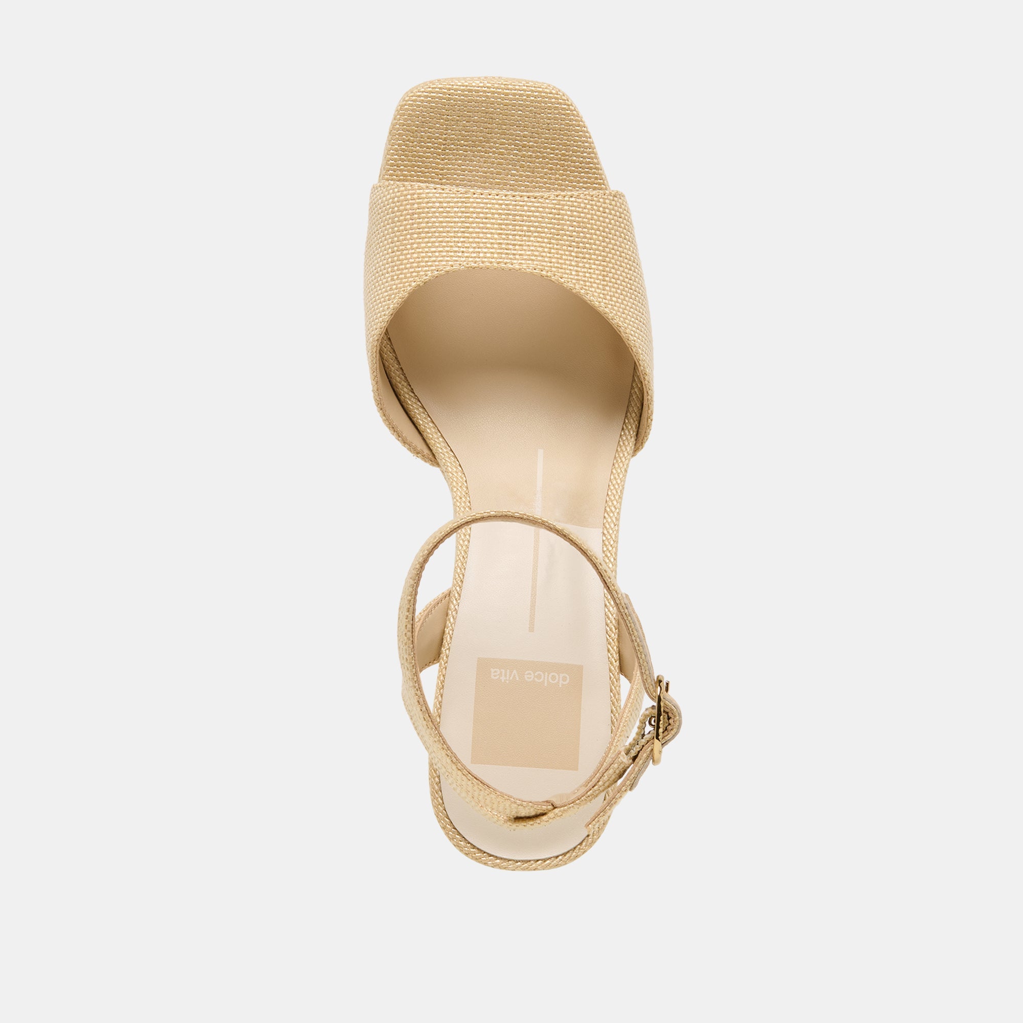 Dolce Vita SHOES | Felica Natural Raffia Heels
