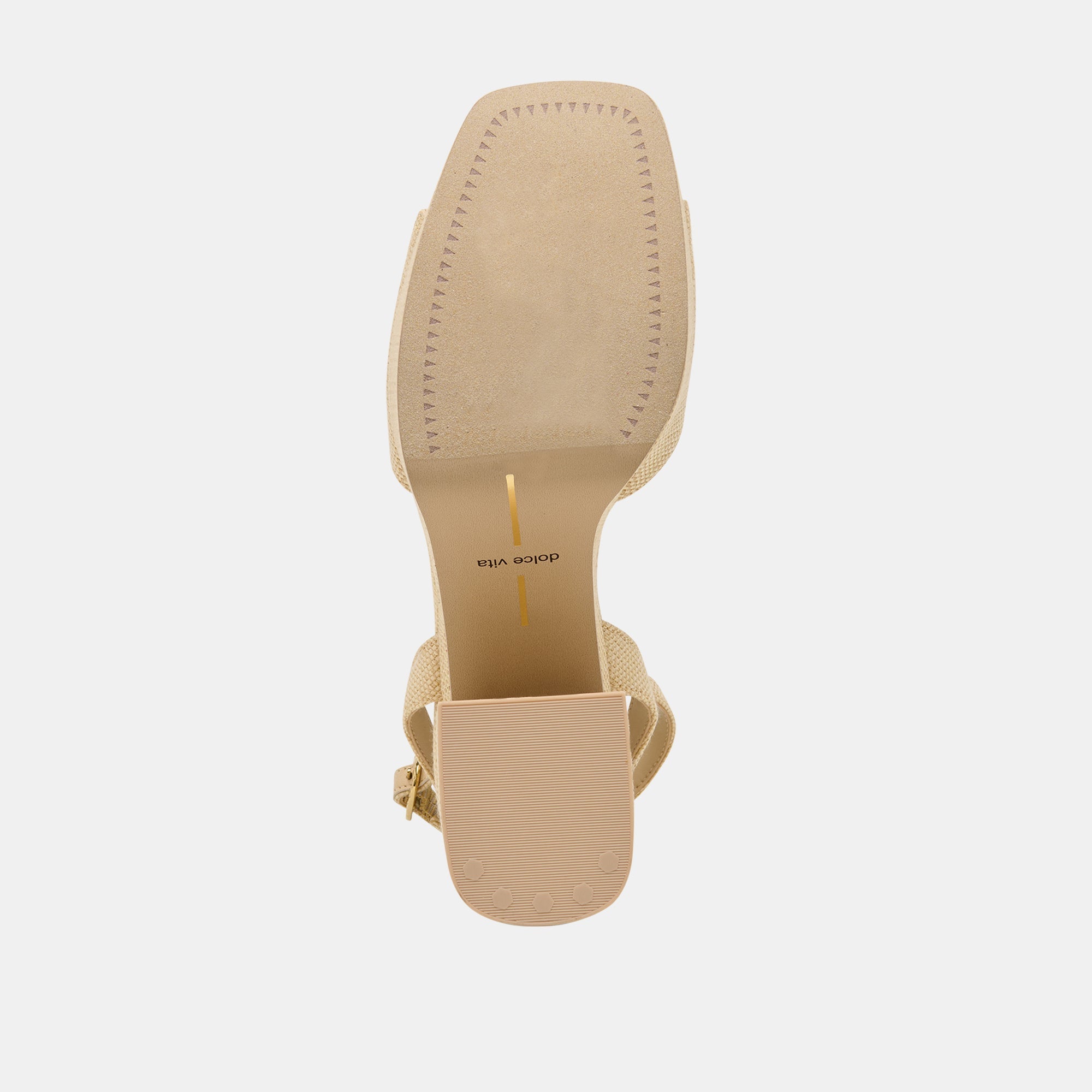 Dolce Vita SHOES | Felica Natural Raffia Heels