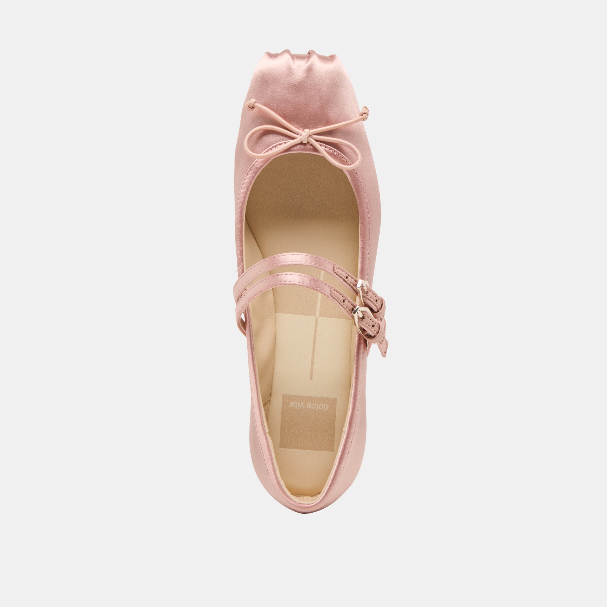 Dolce Vita SHOES | Gibsen Blush Satin Ballet Flats