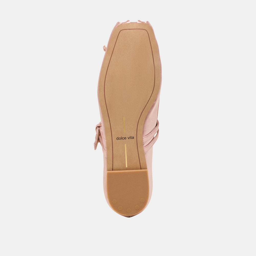 Dolce Vita SHOES | Gibsen Blush Satin Ballet Flats