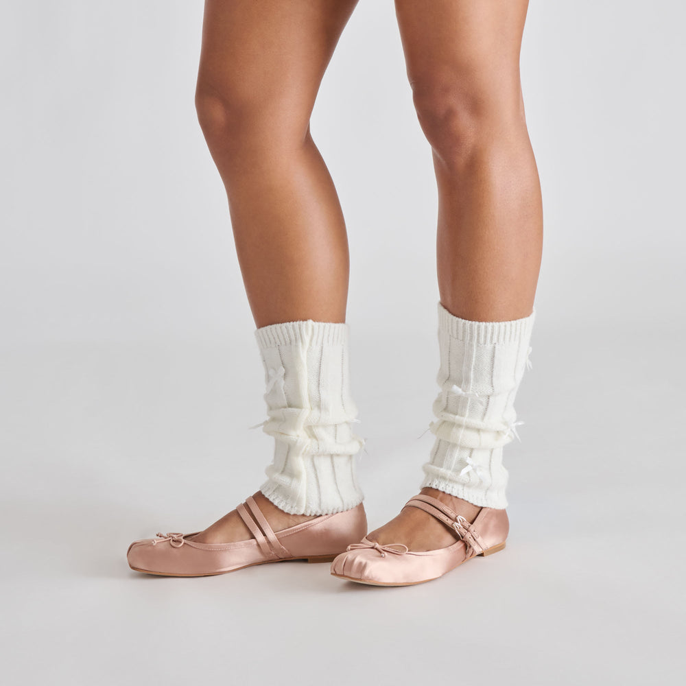 Dolce Vita SHOES | Gibsen Blush Satin Ballet Flats