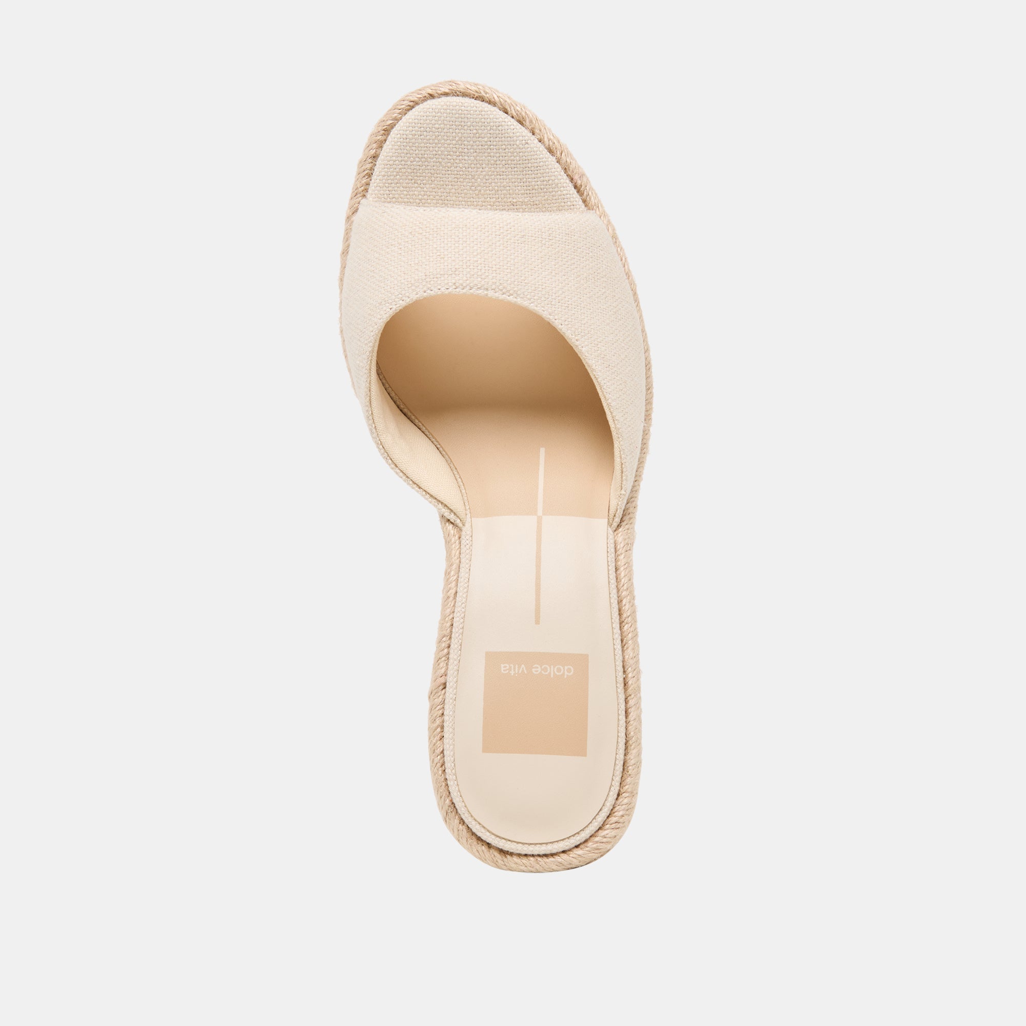 Dolce Vita SHOES | Vaya Ecru Linen Wedges