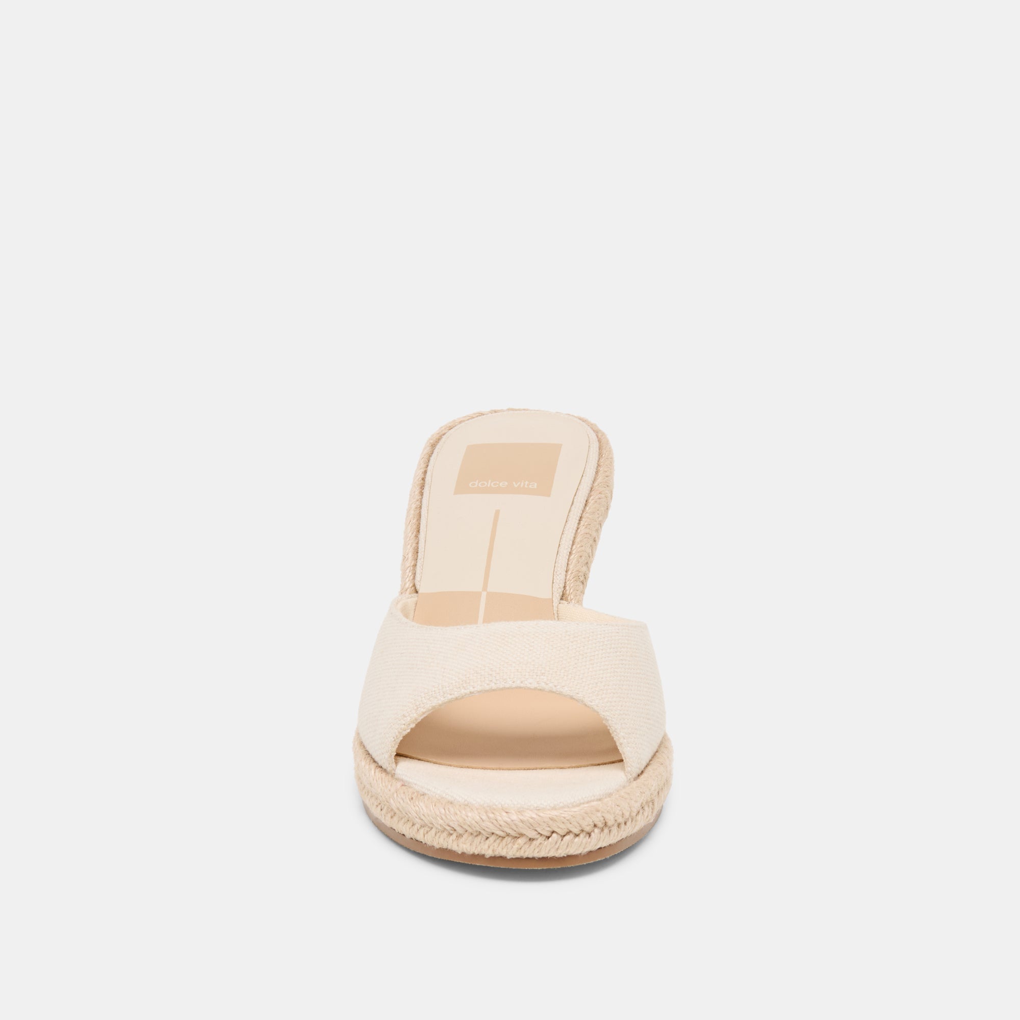 Dolce Vita SHOES | Vaya Ecru Linen Wedges