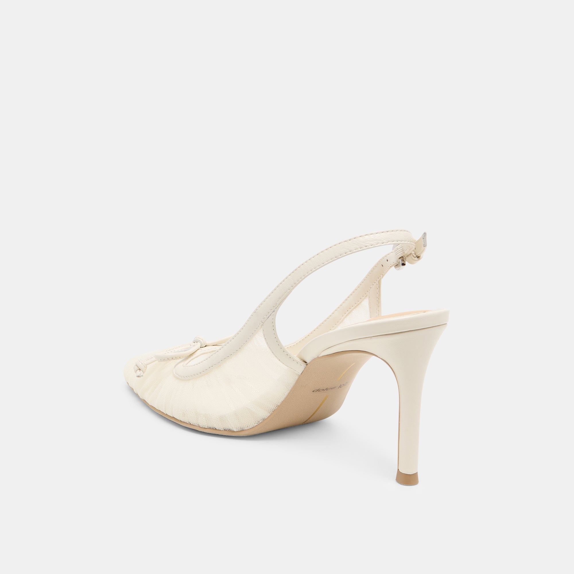 Dolce Vita SHOES | Yela White Tulle Heels