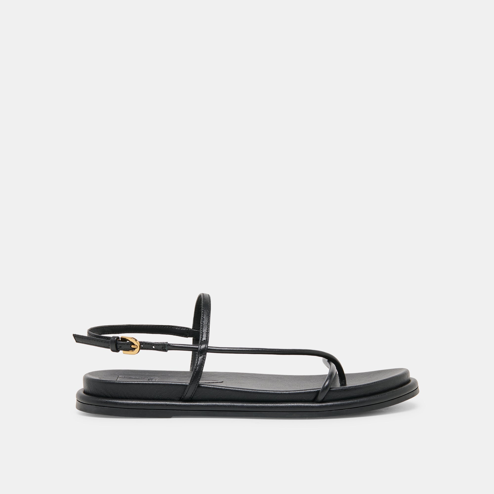 Dolce Vita SHOES | Dom Black Leather Sandals