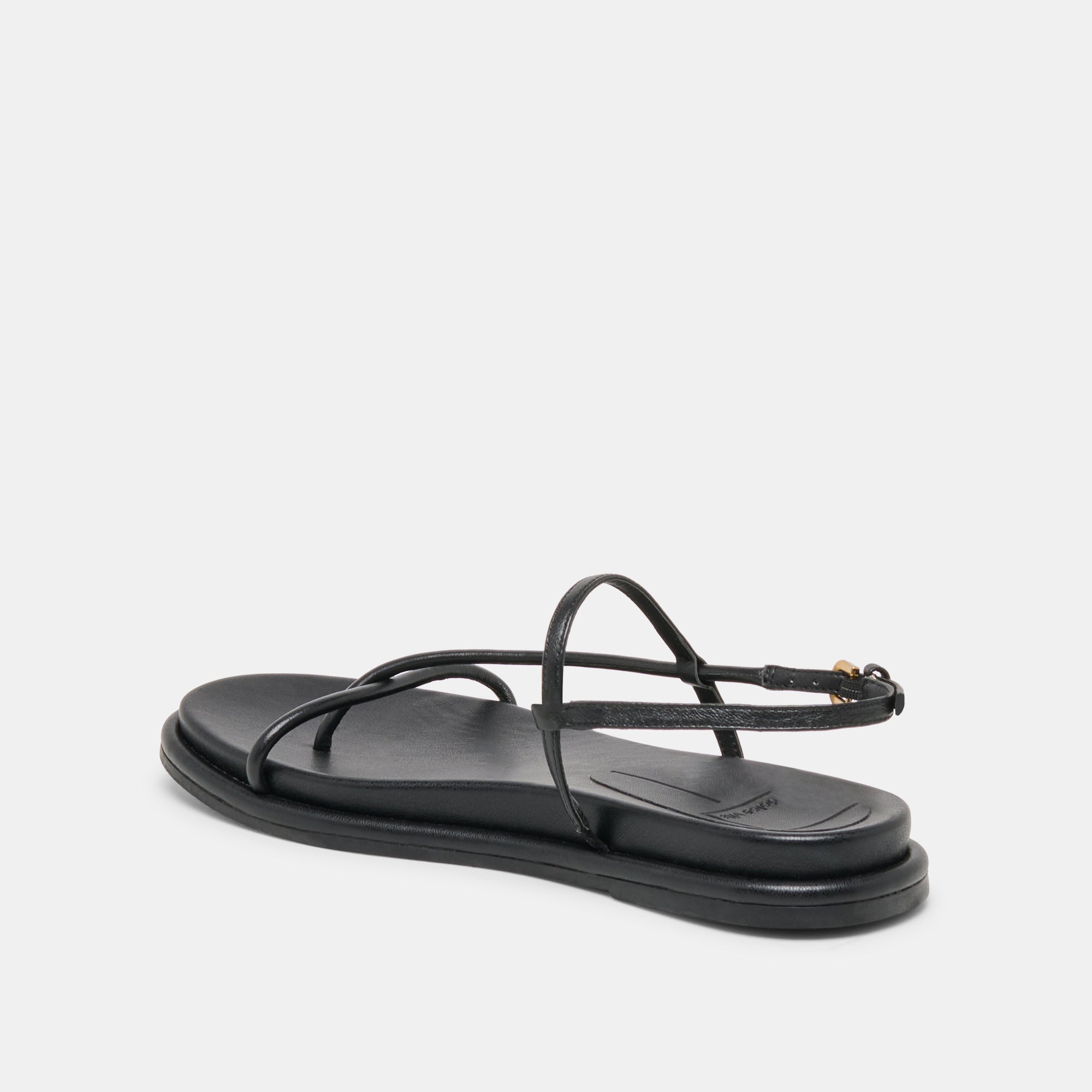 Dolce Vita SHOES | Dom Black Leather Sandals