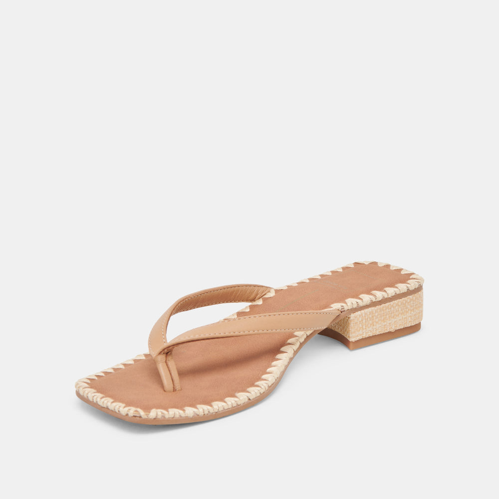 Dolce Vita SHOES | BARTY SANDALS LIGHT TAN LEATHER
 – Dolce Vita