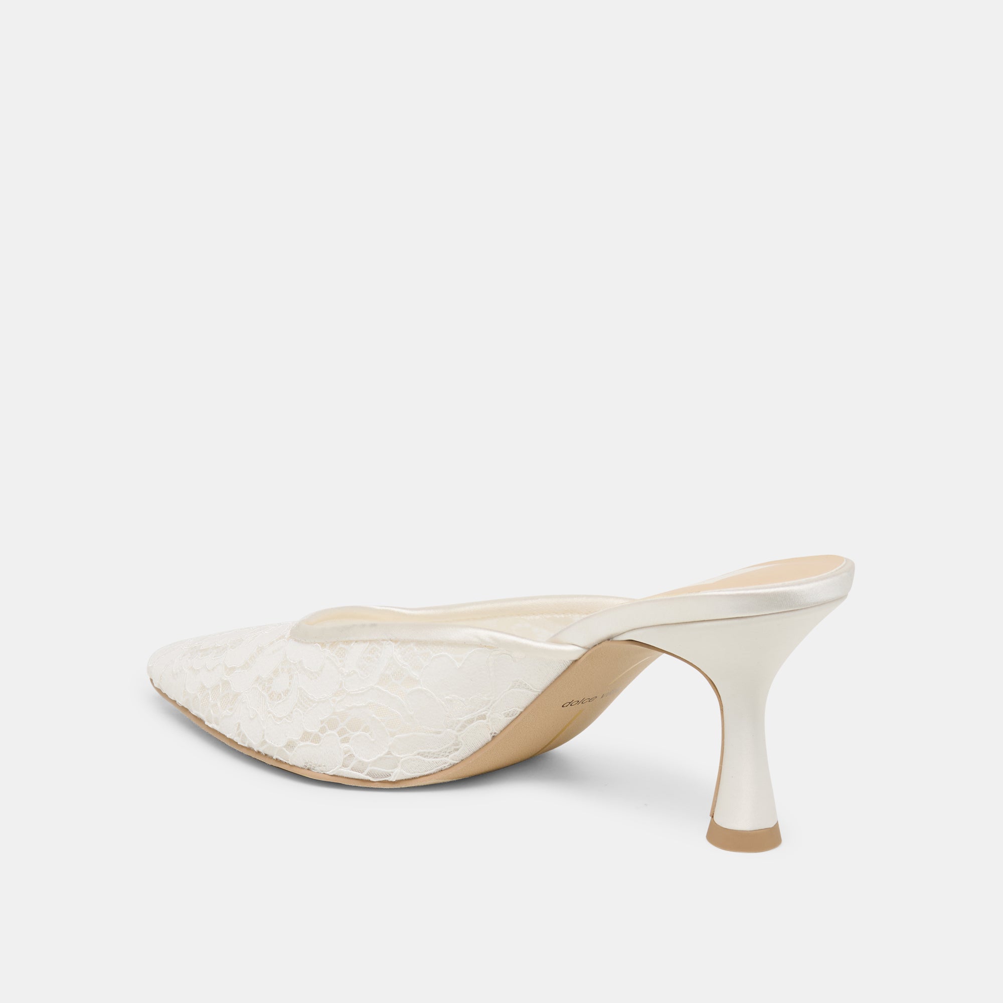 Dolce Vita SHOES | Cleo High True White Lace Heels