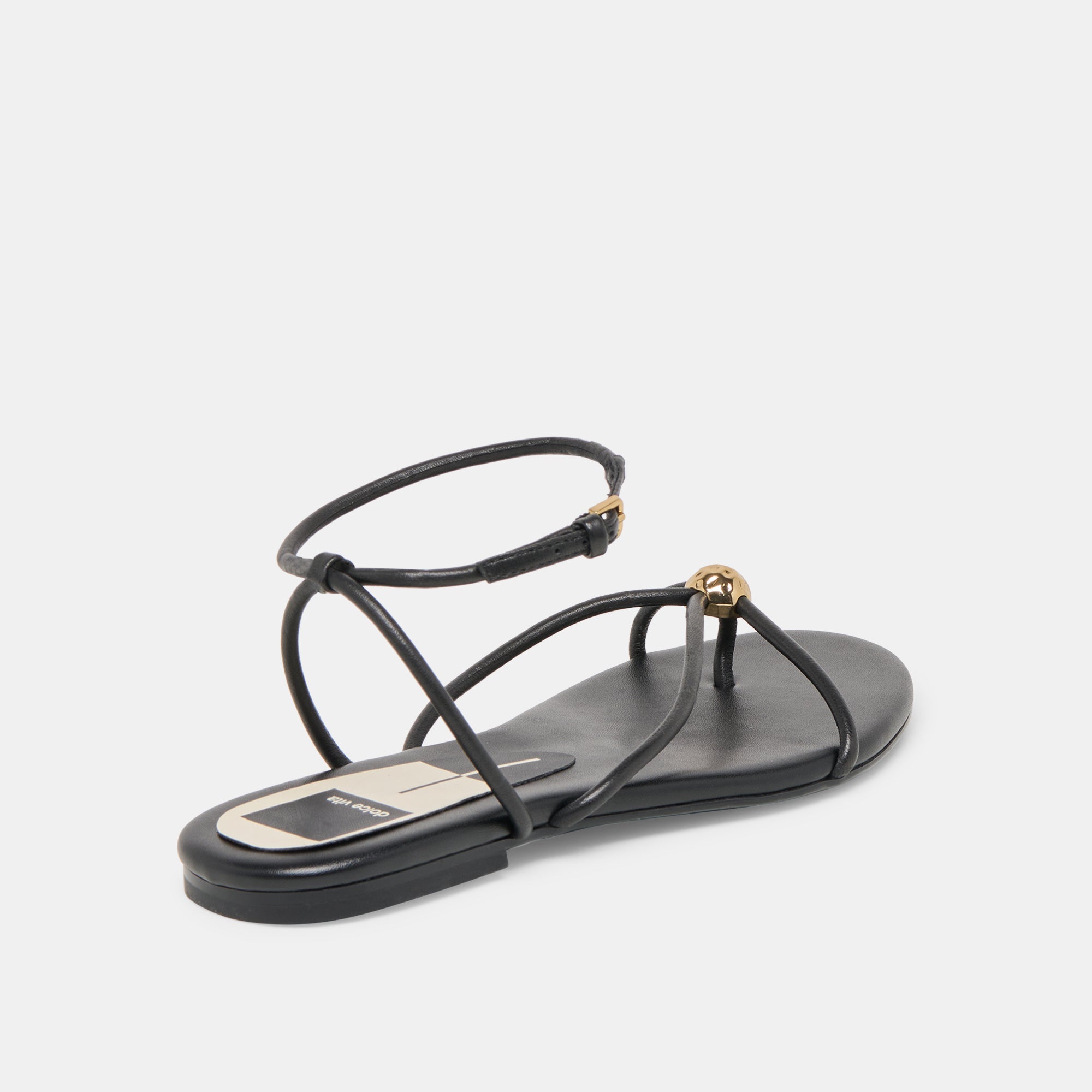 Dolce Vita SHOES | Kenley Black Leather Sandals