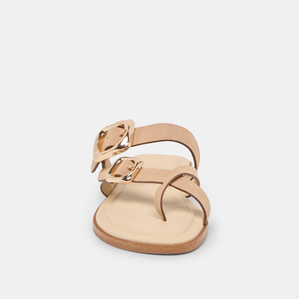 Dolce Vita SHOES | Shore Camel Suede Sandals