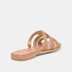 Dolce Vita SHOES | EMON Caramel Stella Slide Open-Toe Sandals