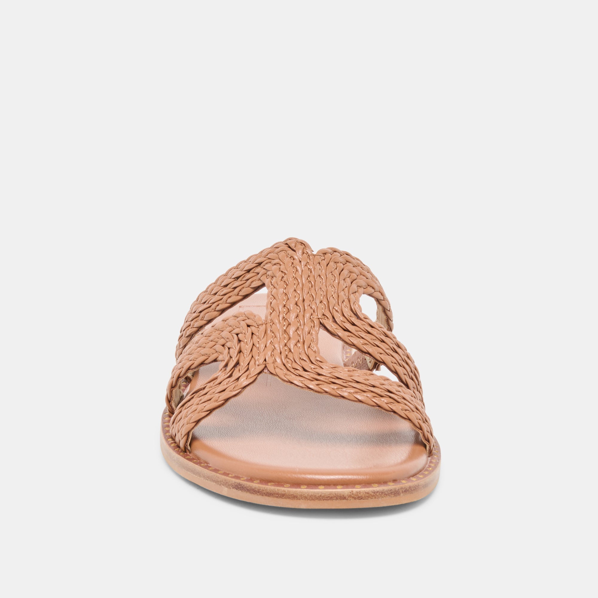 Dolce Vita SHOES | EMON Caramel Stella Slide Open-Toe Sandals