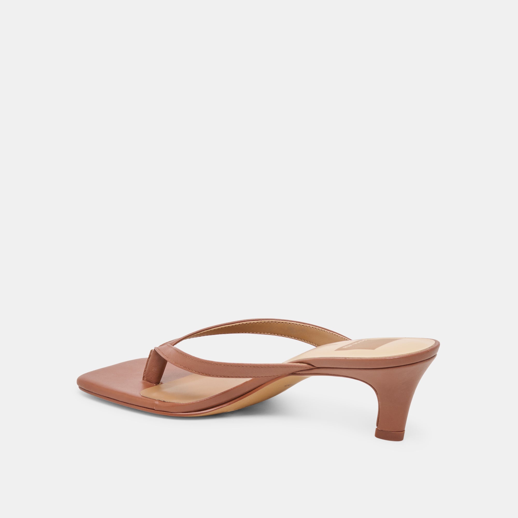 Dolce Vita SHOES | Ramia Cognac Leather Heels