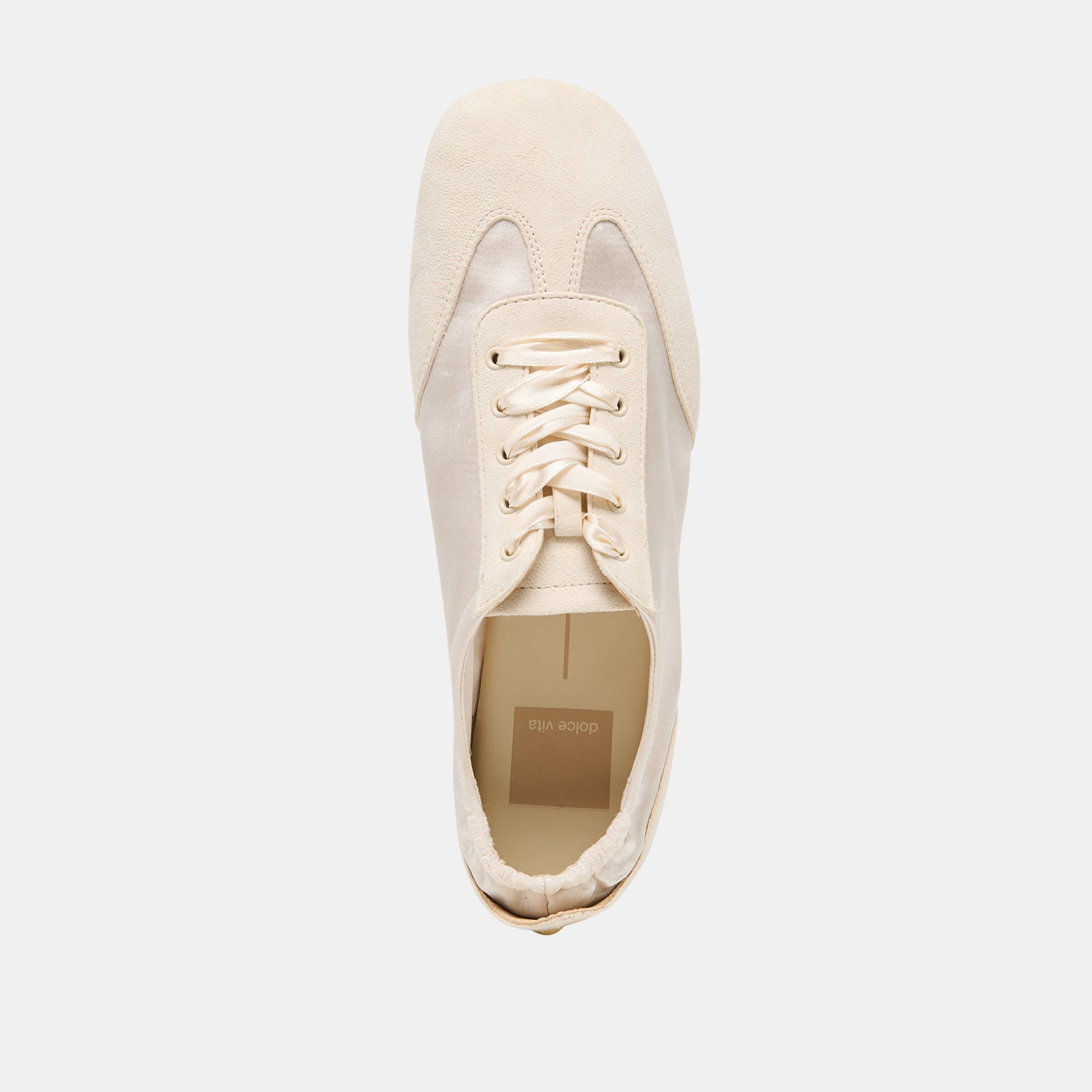 Dolce Vita SHOES | Itzy Vanilla Satin Sneakers
