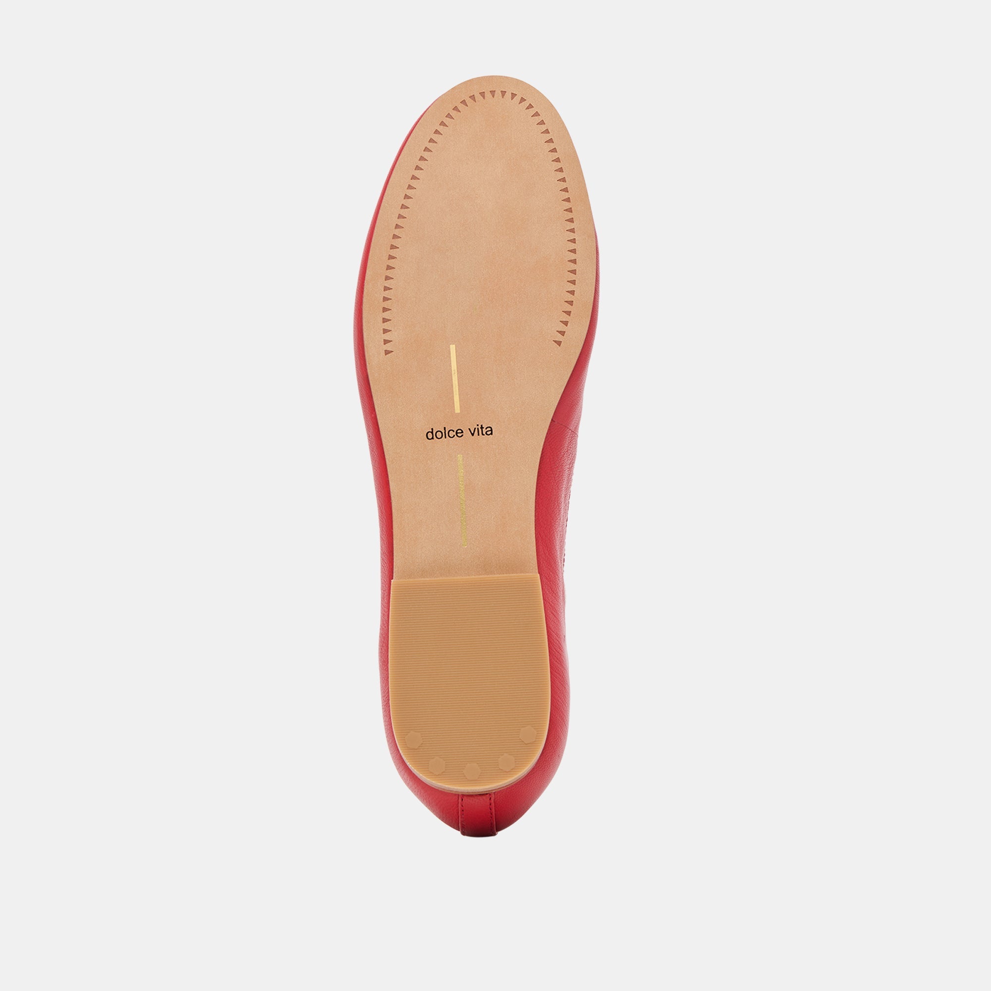 Dolce Vita SHOES | Ritla Cherry Leather Ballet Flats