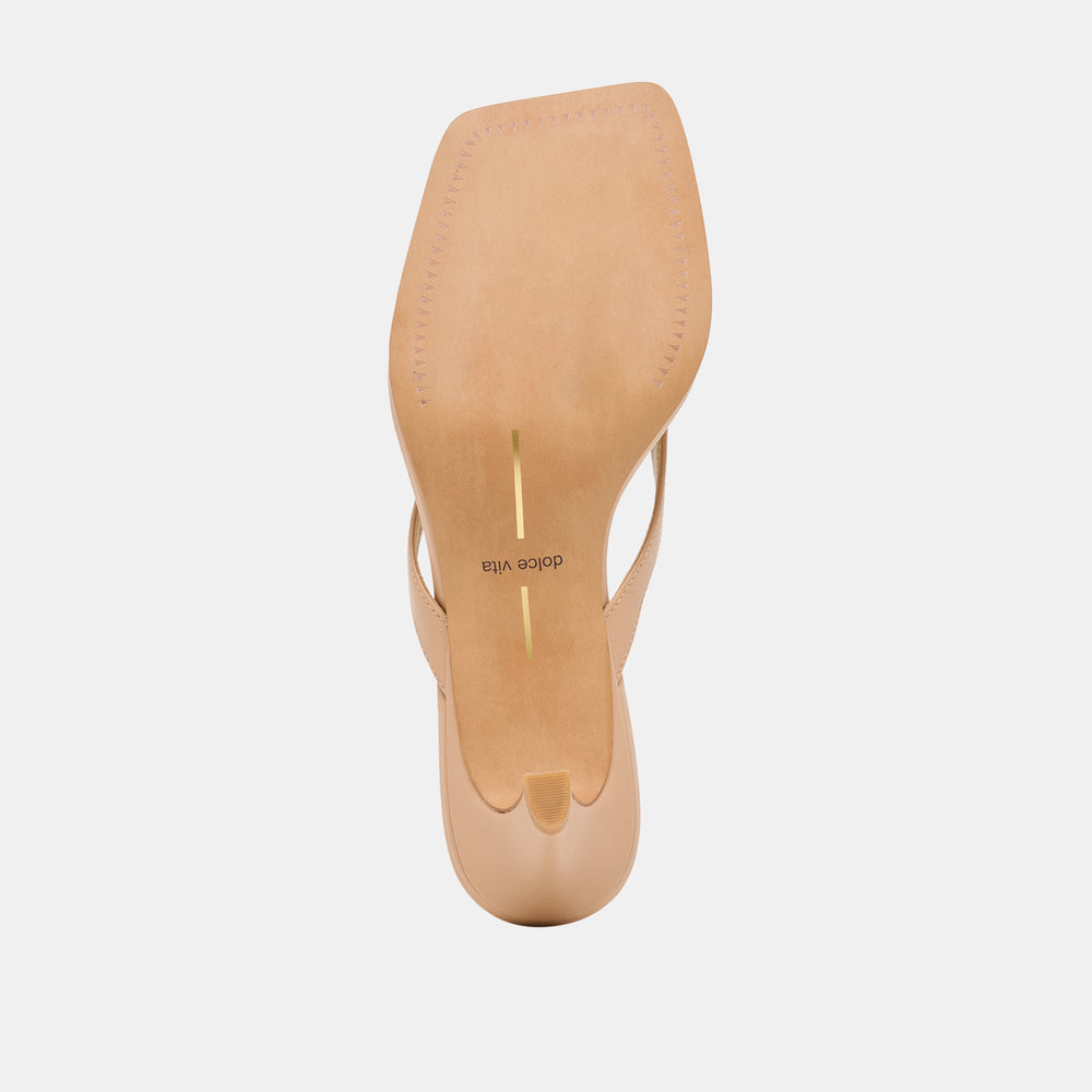 Dolce Vita SHOES | Ramia Cafe Leather Heels