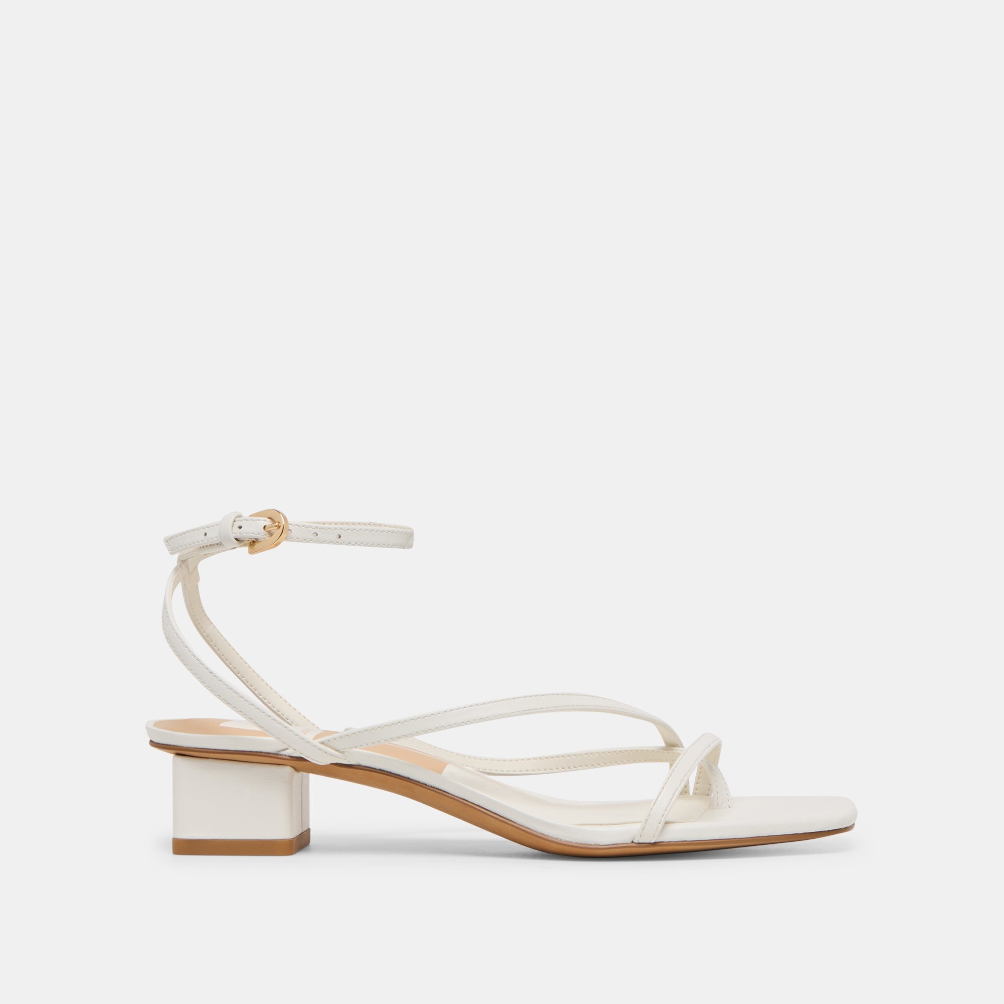Dolce Vita SHOES | Karlos True White Leather Sandals