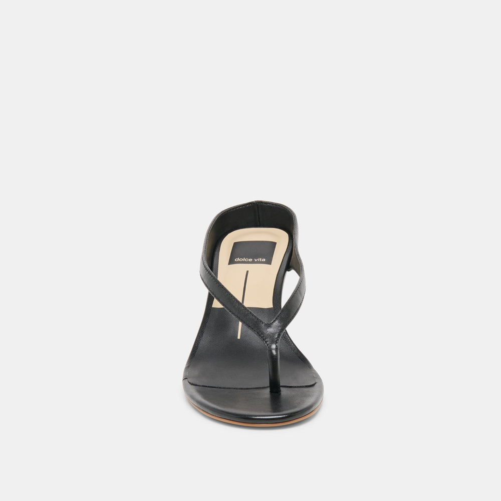 Dolce Vita SHOES | Doreen Black Leather Heels