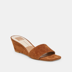Dolce Vita SHOES | Qaily Brown Suede Wedges