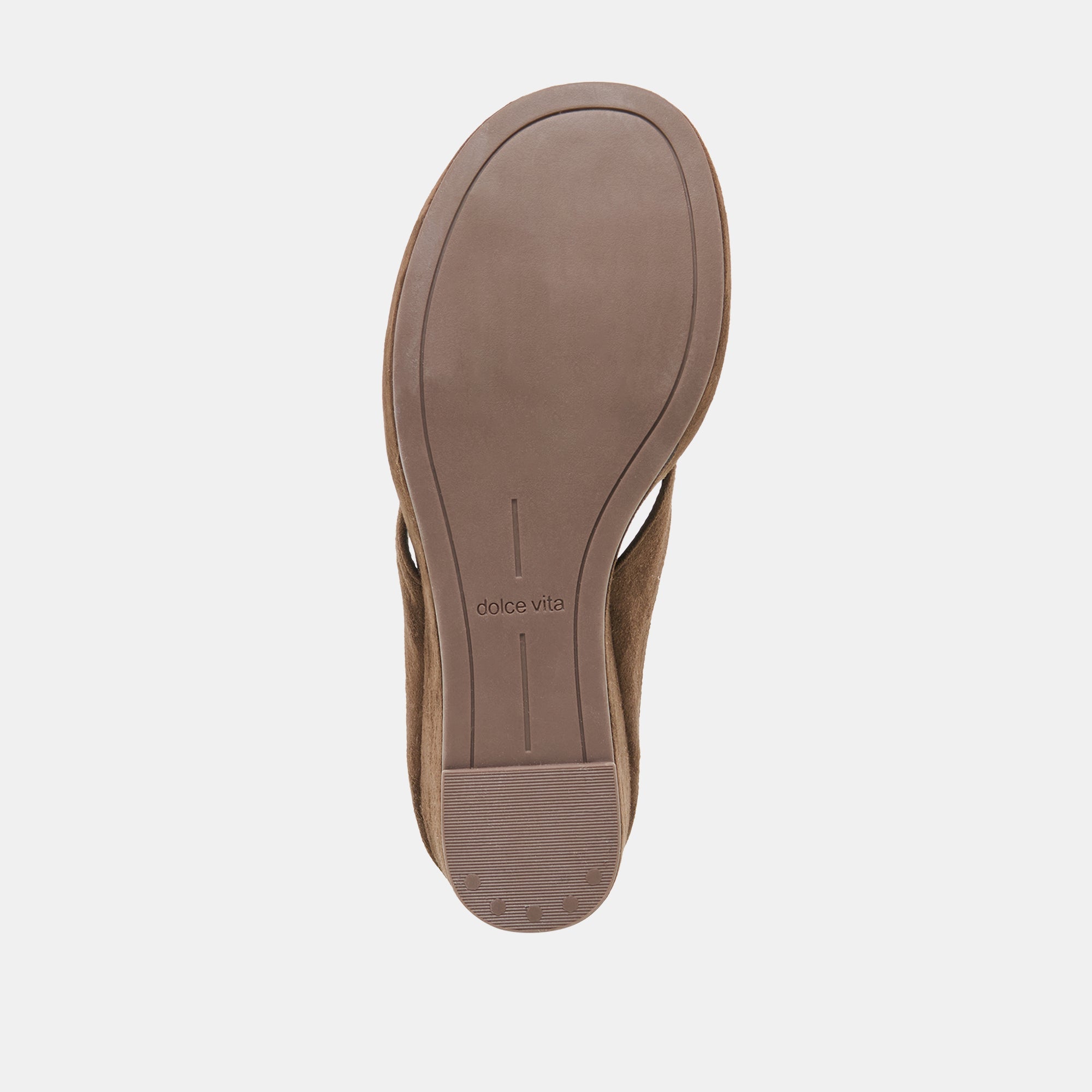 Dolce Vita SHOES | Hinna Dk Brown Suede Wedges