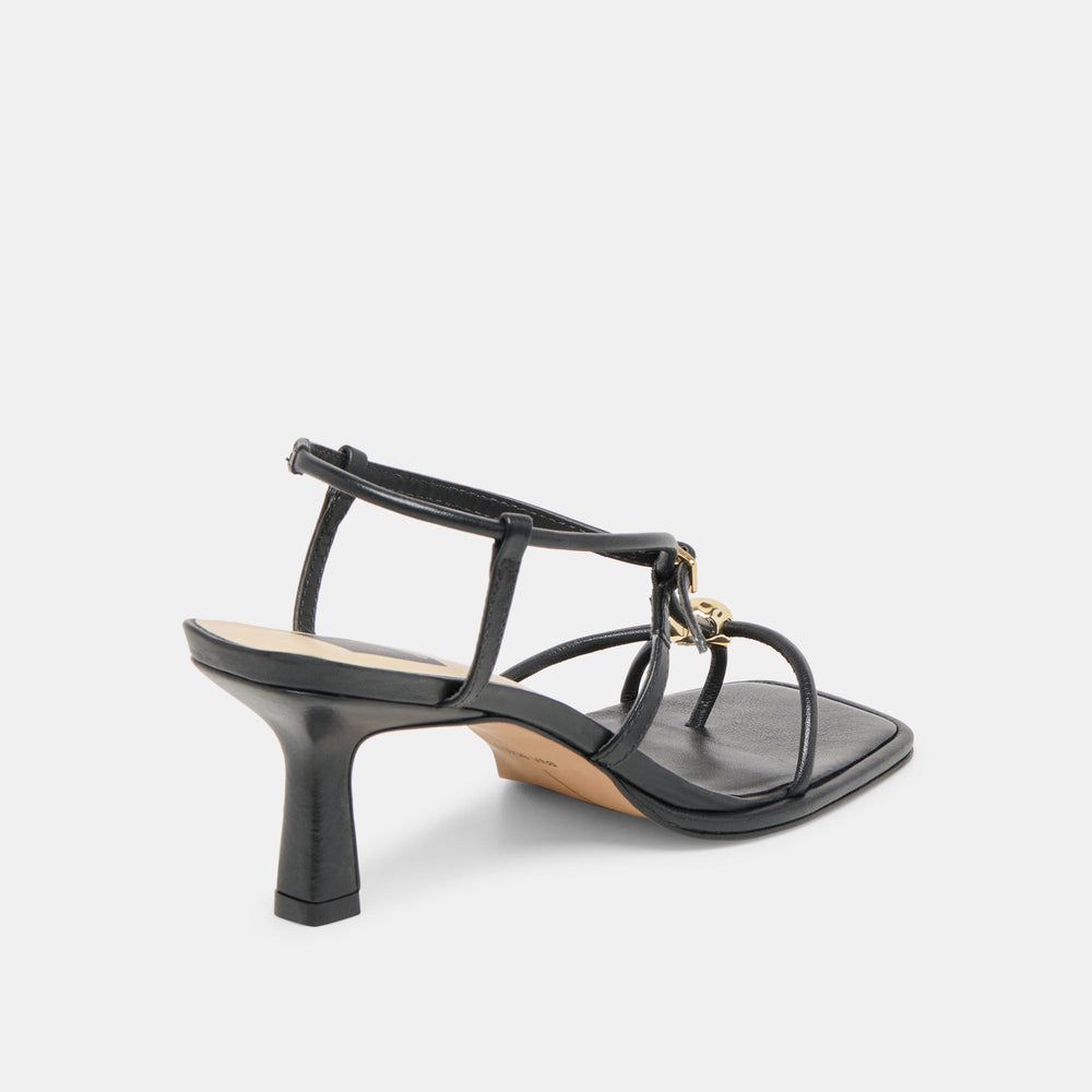 Dolce Vita SHOES | Mylee Black Leather Heels