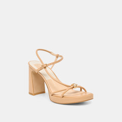 Dolce Vita SHOES | Odete Lt Tan Leather Heels