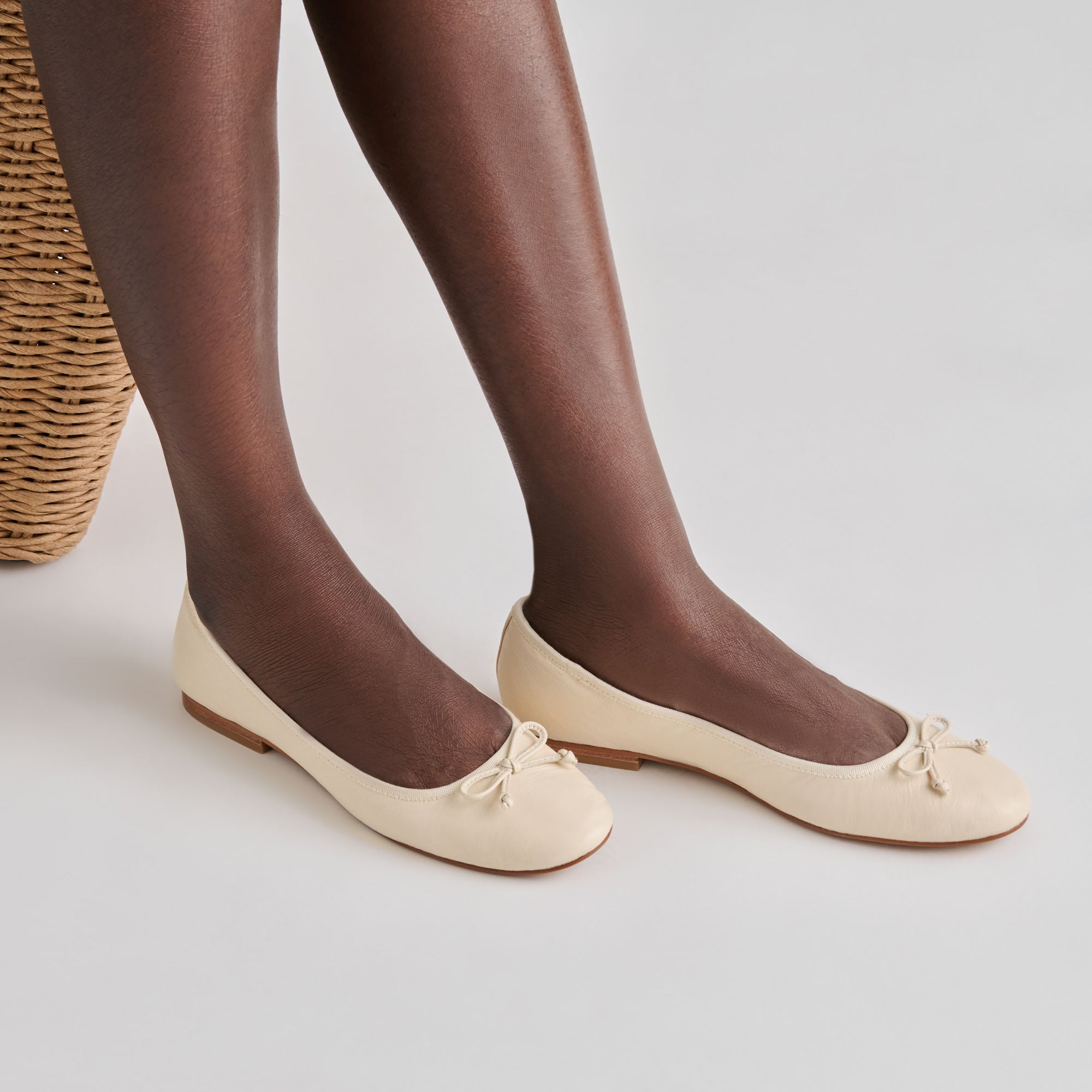 Dolce Vita SHOES | Ritla Bone Leather Ballet Flats