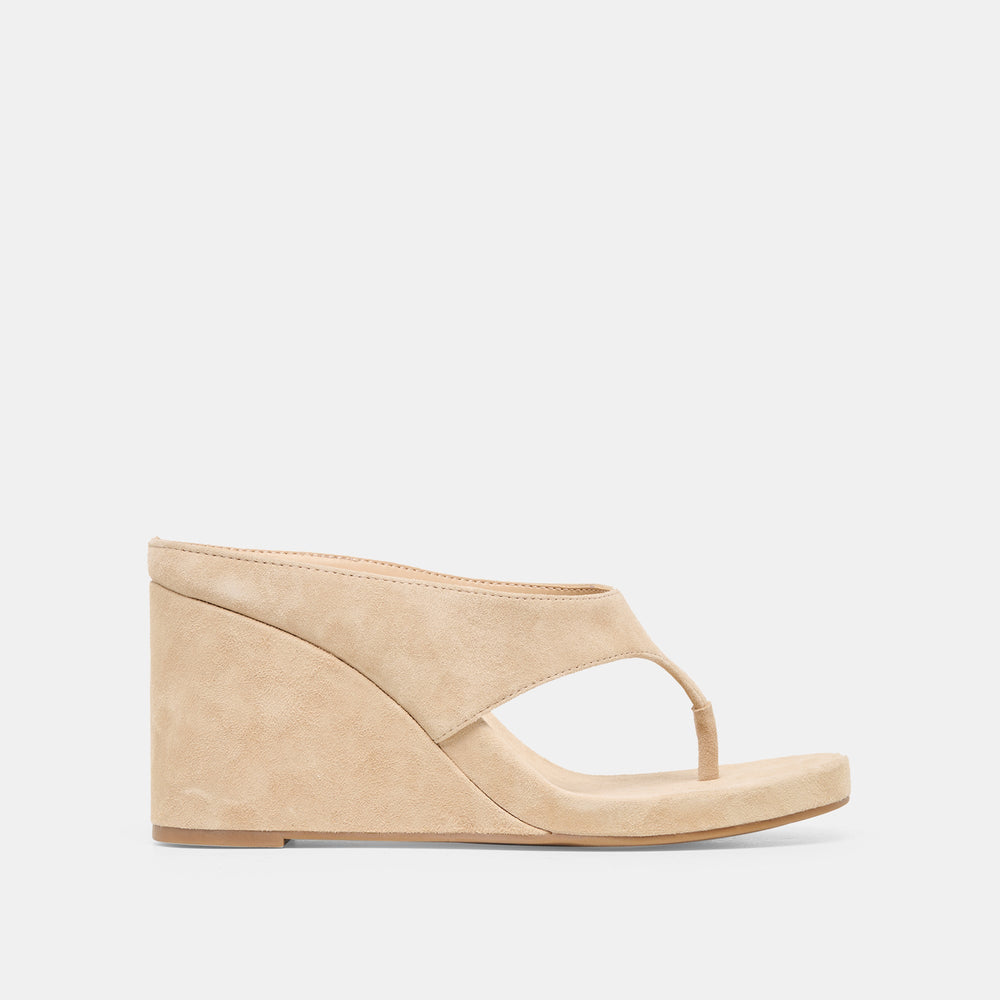 Dolce Vita SHOES | Hinna Camel Suede Wedges