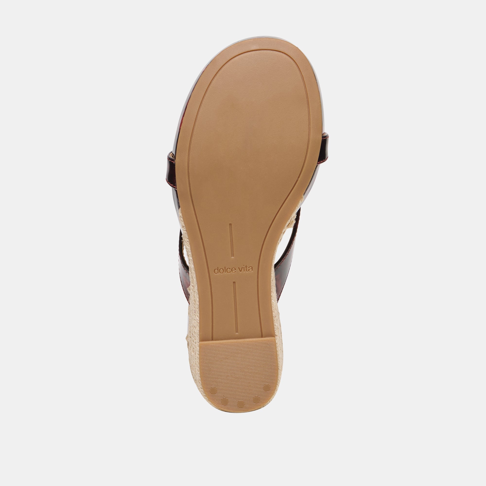 Dolce Vita SHOES | Helan Espadrille Tortoise Patent Leather Wedges