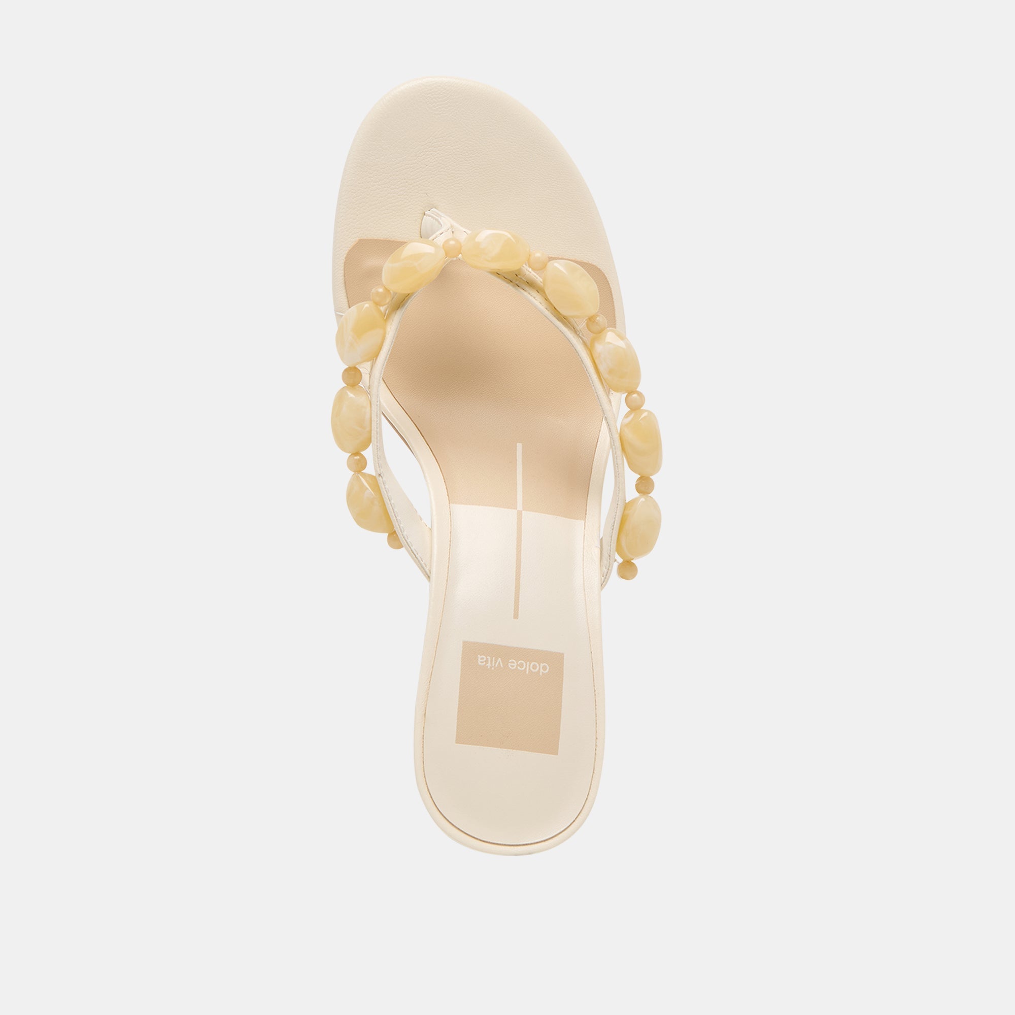 Dolce Vita SHOES | Daksie Off White Leather Heels