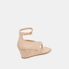 Dolce Vita SHOES | Quinny Bamboo Suede Wedges