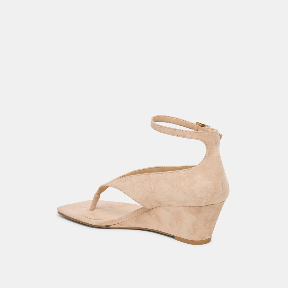 Dolce Vita SHOES | Quinny Bamboo Suede Wedges